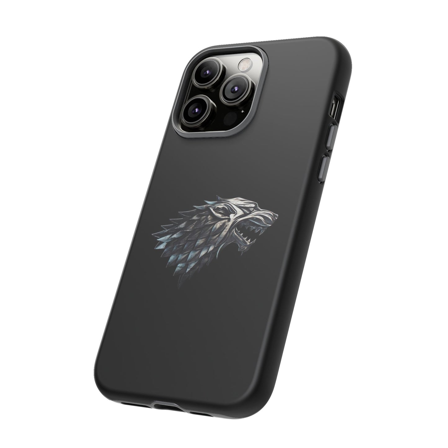 Game of Thrones Wolf Phone Case, Durable iPhone Cover, Tough Cases for Fans, Gift for Geeks, Cool Accessories, Custom Phone Cases