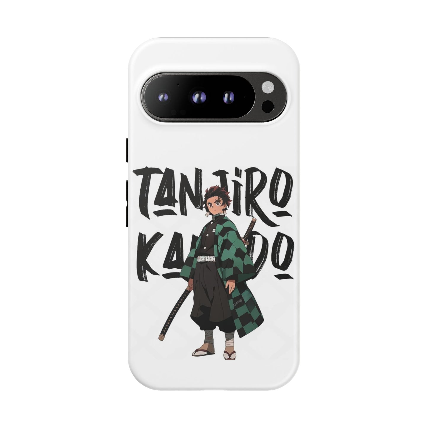 Demon Slayer Phone Case featuring Tanjiro Kamado | Tough Cases, Anime Phone Cover, Unique Gift for Fans, Mobile Accessory, Geeky Merchandise