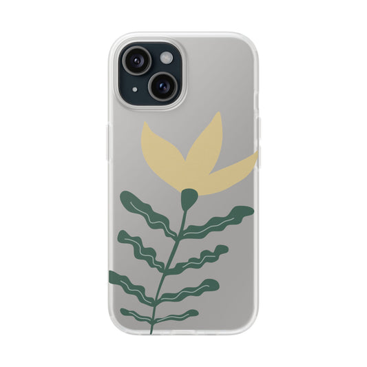 Stylish Floral Flexi Cases, Phone Accessories, Gift Idea, Protective Case, Trendy Phone Cover, Spring Vibes