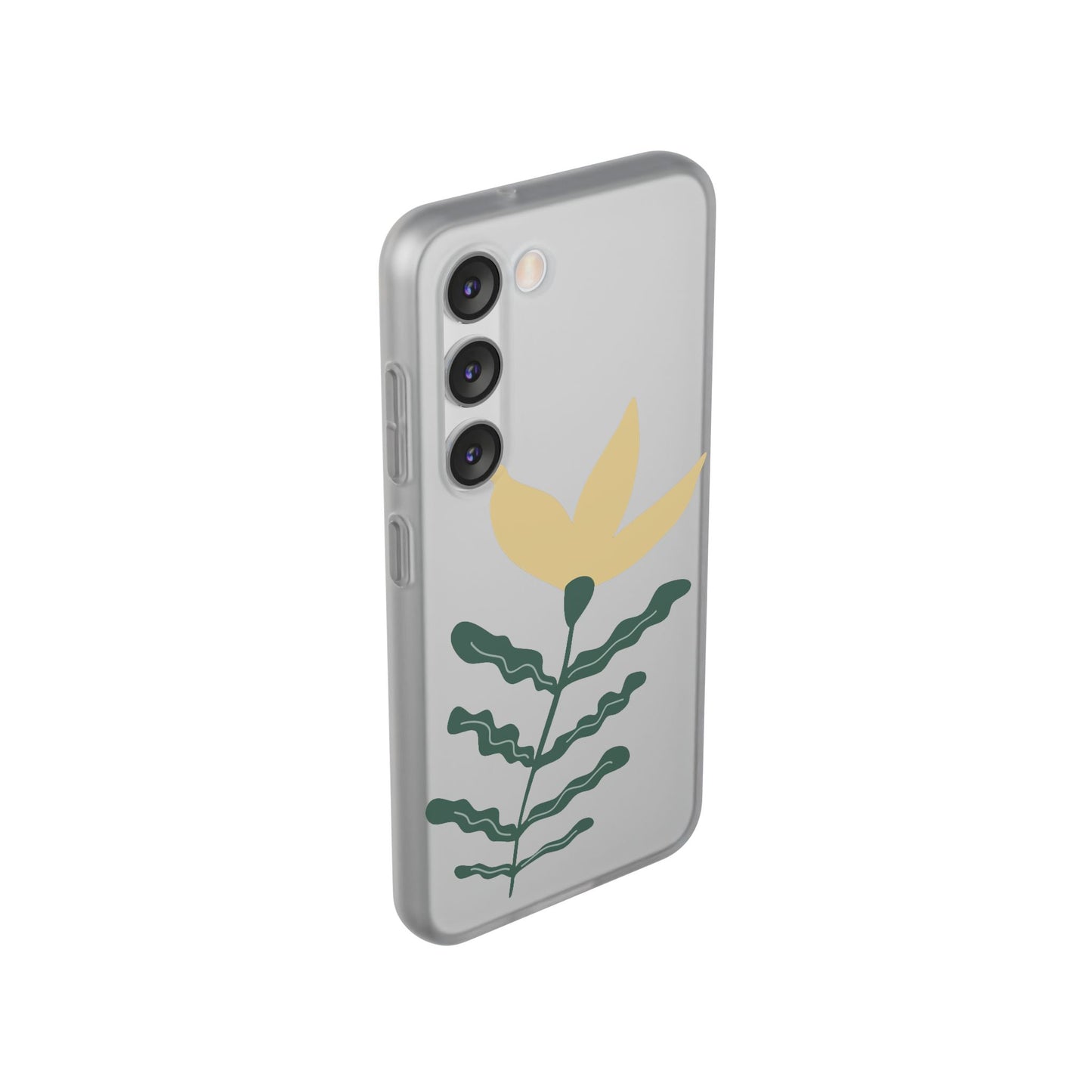 Stylish Floral Flexi Cases, Phone Accessories, Gift Idea, Protective Case, Trendy Phone Cover, Spring Vibes
