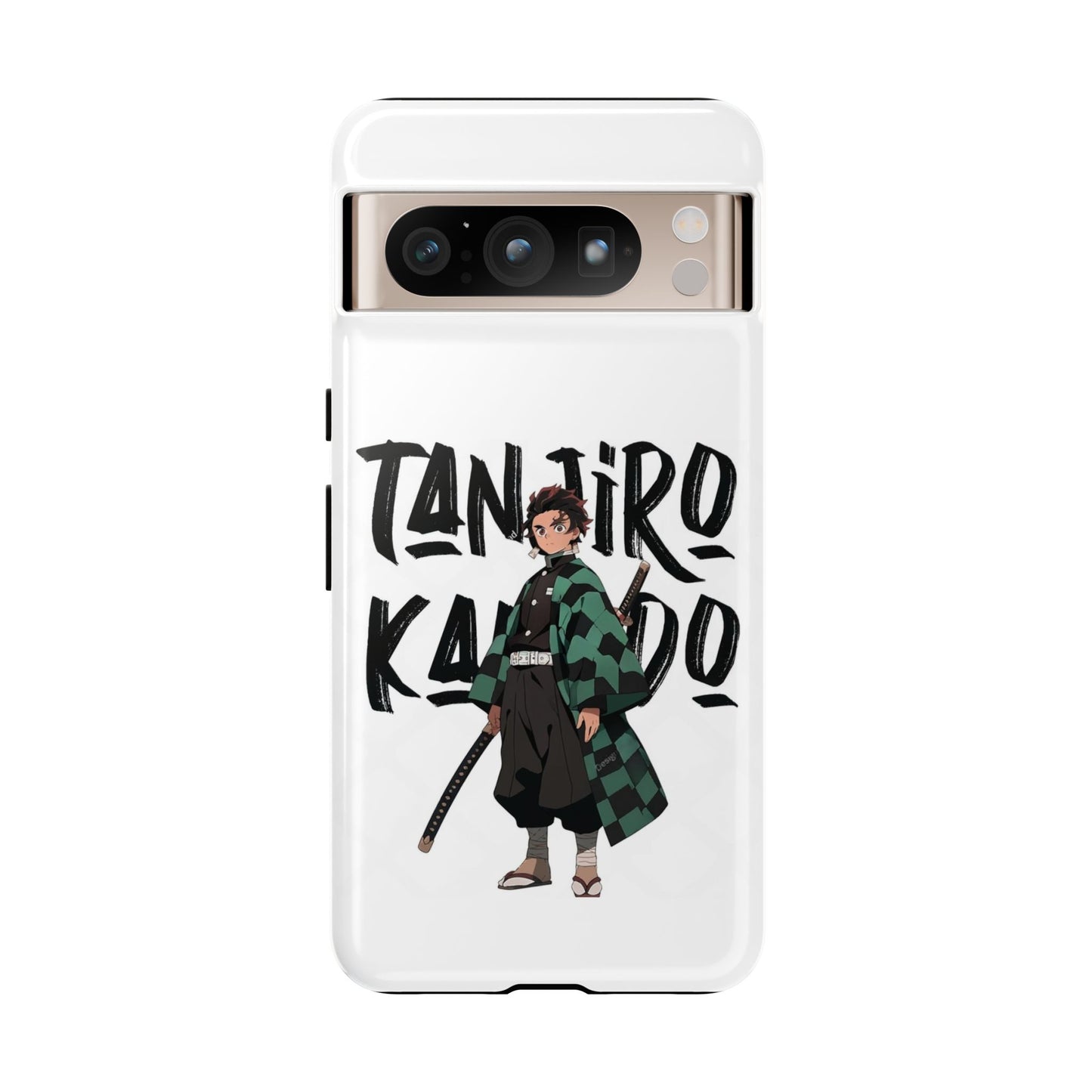 Demon Slayer Phone Case featuring Tanjiro Kamado | Tough Cases, Anime Phone Cover, Unique Gift for Fans, Mobile Accessory, Geeky Merchandise