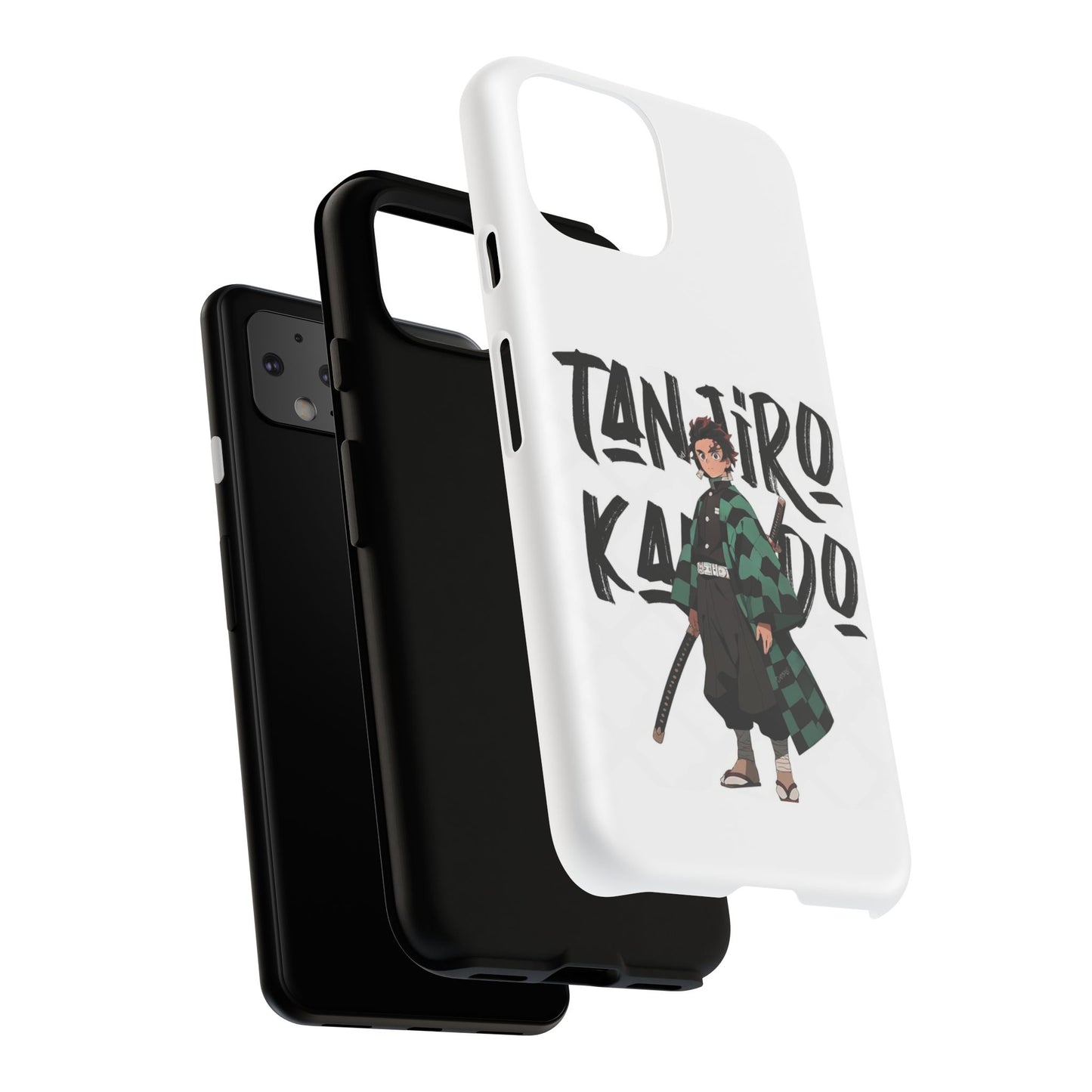 Demon Slayer Phone Case featuring Tanjiro Kamado | Tough Cases, Anime Phone Cover, Unique Gift for Fans, Mobile Accessory, Geeky Merchandise