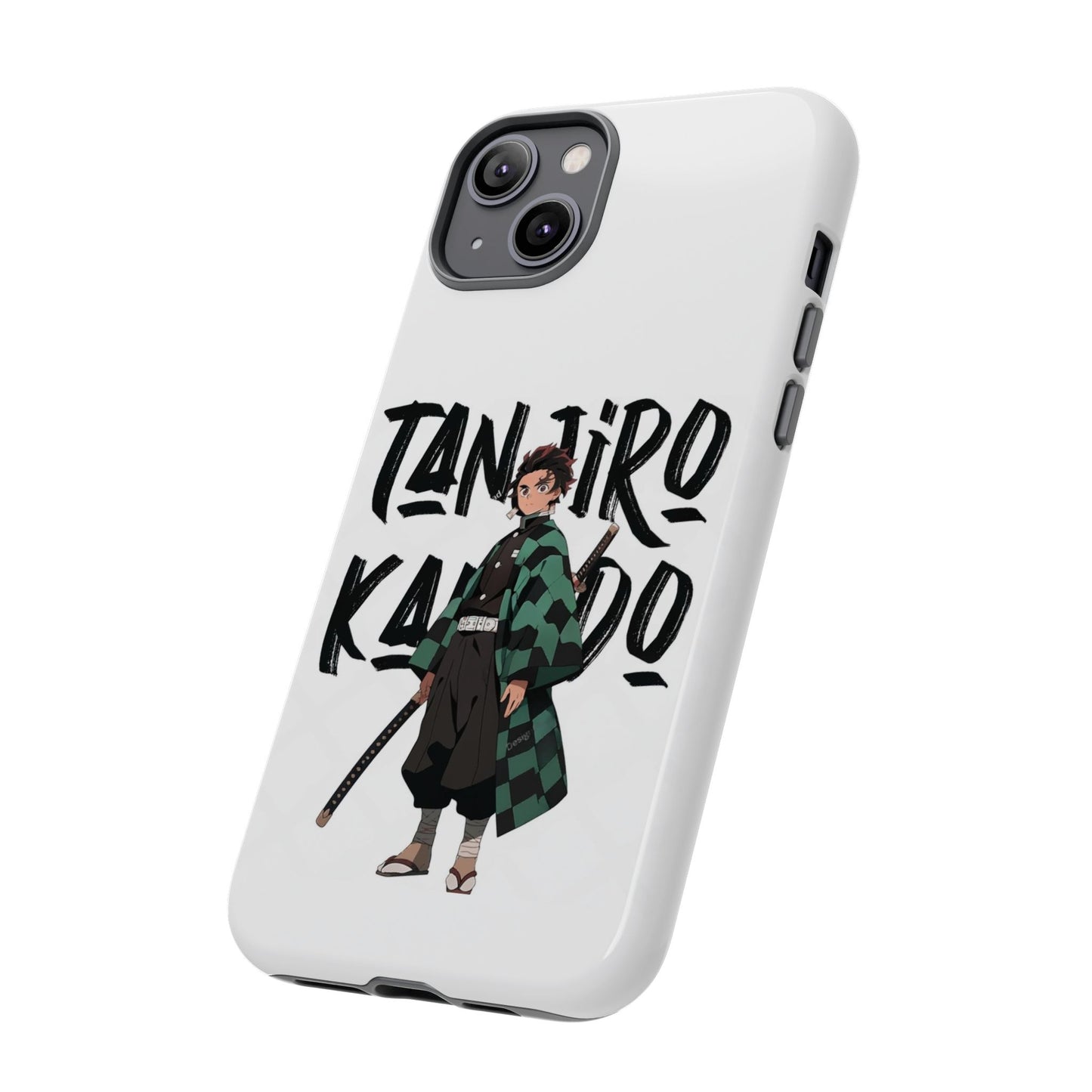 Demon Slayer Phone Case featuring Tanjiro Kamado | Tough Cases, Anime Phone Cover, Unique Gift for Fans, Mobile Accessory, Geeky Merchandise