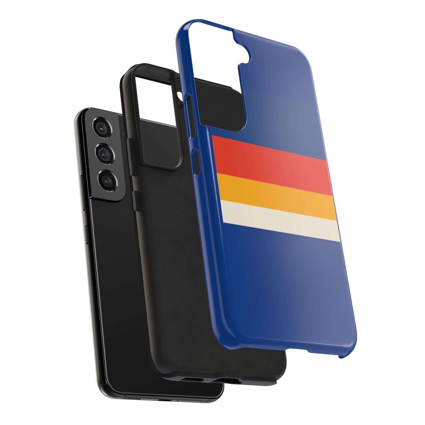 Colorful Tough Phone Cases - Bold Stripes, Durable Protection, Unique Gift for Tech Lovers, Customizable Phone Accessories, Everyday Use