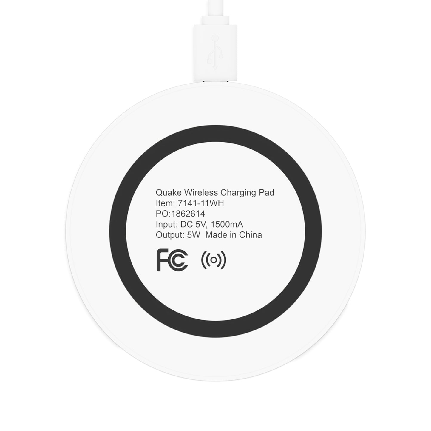 Wireless Charging Pad, Quake Charger, Modern Tech Accessory, Desk Organizer, Home Office Gift, Minimalist Decor, Eco-Friendly Gadget