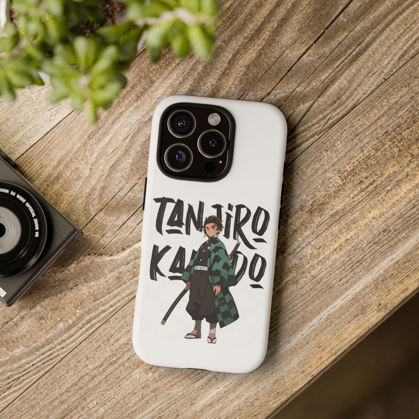 Demon Slayer Phone Case featuring Tanjiro Kamado | Tough Cases, Anime Phone Cover, Unique Gift for Fans, Mobile Accessory, Geeky Merchandise