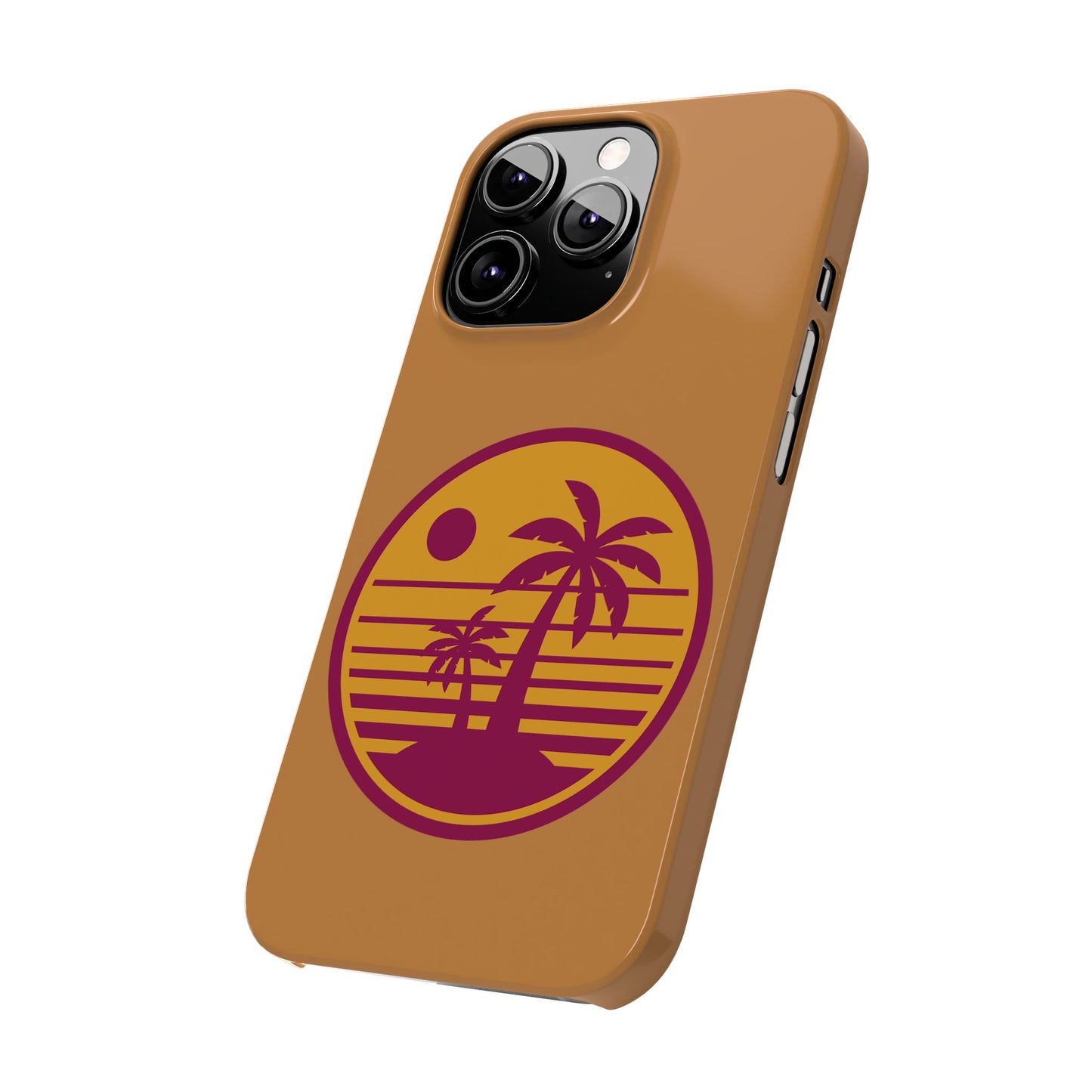 Retro Sunset Palm Tree Slim Phone Case, Summer Vibes, Beach Lover Gift, Tropical Phone Accessory, Perfect for Vacations, Travel and [...]