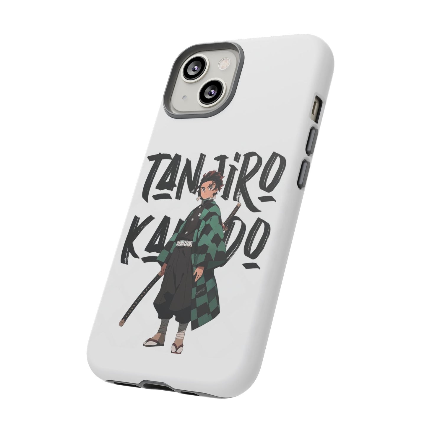 Demon Slayer Phone Case featuring Tanjiro Kamado | Tough Cases, Anime Phone Cover, Unique Gift for Fans, Mobile Accessory, Geeky Merchandise
