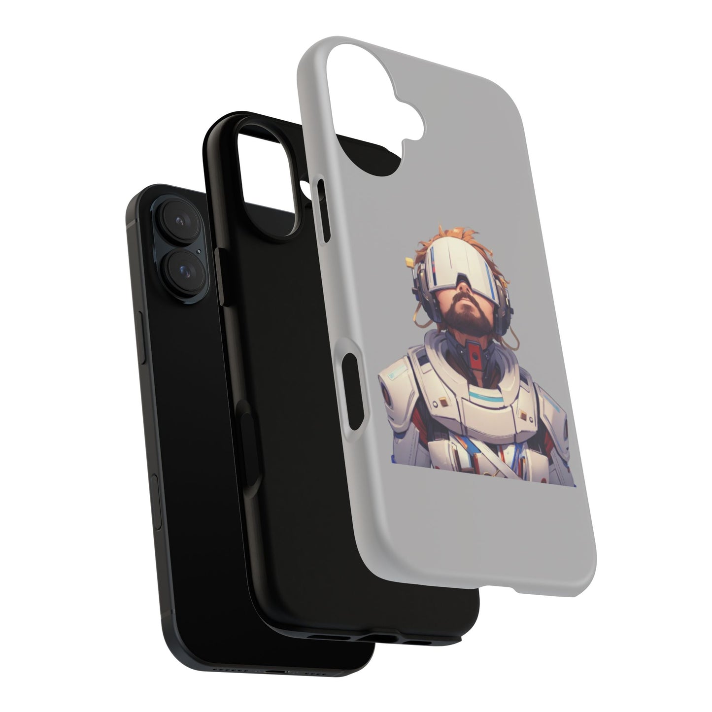 Futuristic Phone Case, Cool Tech Accessory for Gamers, Unique Gift for Tech Lovers, Functional Design, Stylish Protection
