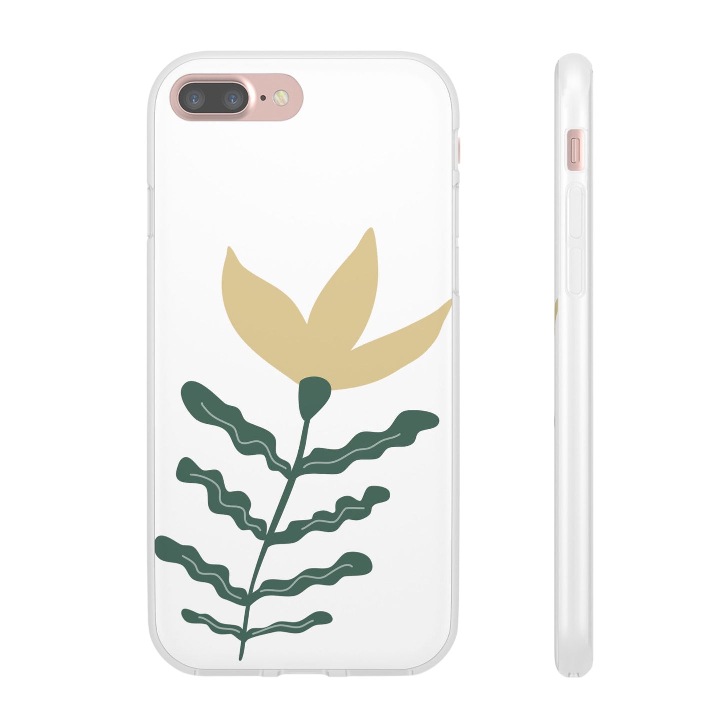 Stylish Floral Flexi Cases, Phone Accessories, Gift Idea, Protective Case, Trendy Phone Cover, Spring Vibes