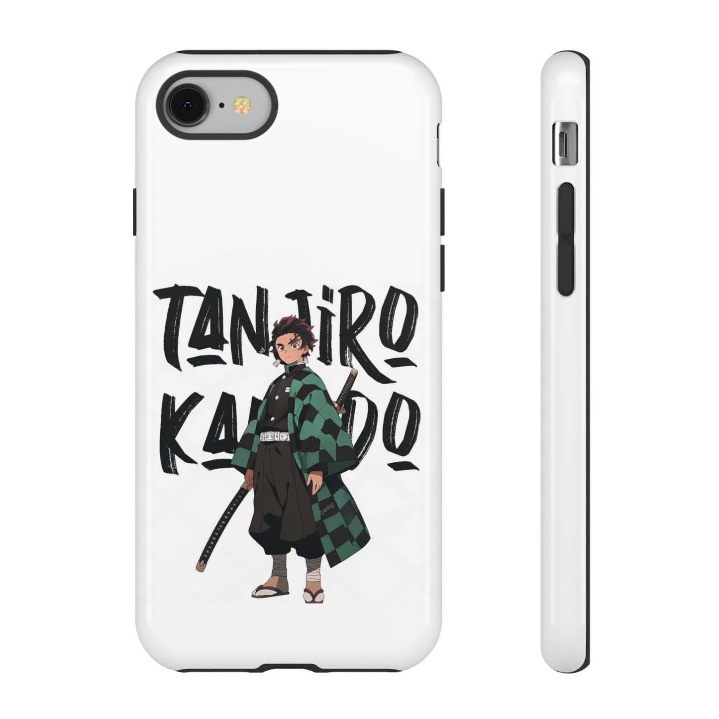Demon Slayer Phone Case featuring Tanjiro Kamado | Tough Cases, Anime Phone Cover, Unique Gift for Fans, Mobile Accessory, Geeky Merchandise