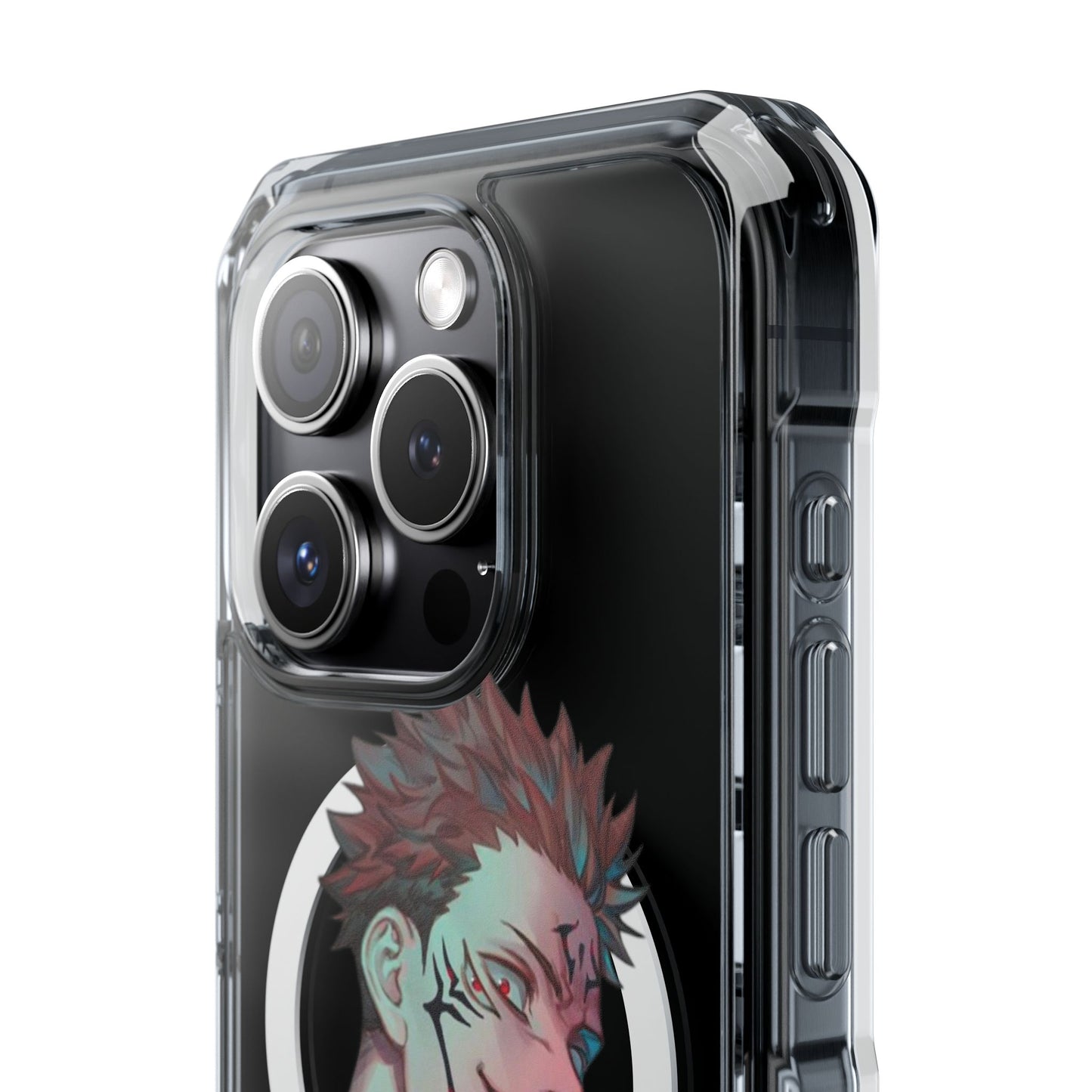 Vibrant Character Phone Case - A Unique Magnetic Clear Impact Case for Anime Lovers, Lightweight Protection, Gift for Friends, Stylish [...]