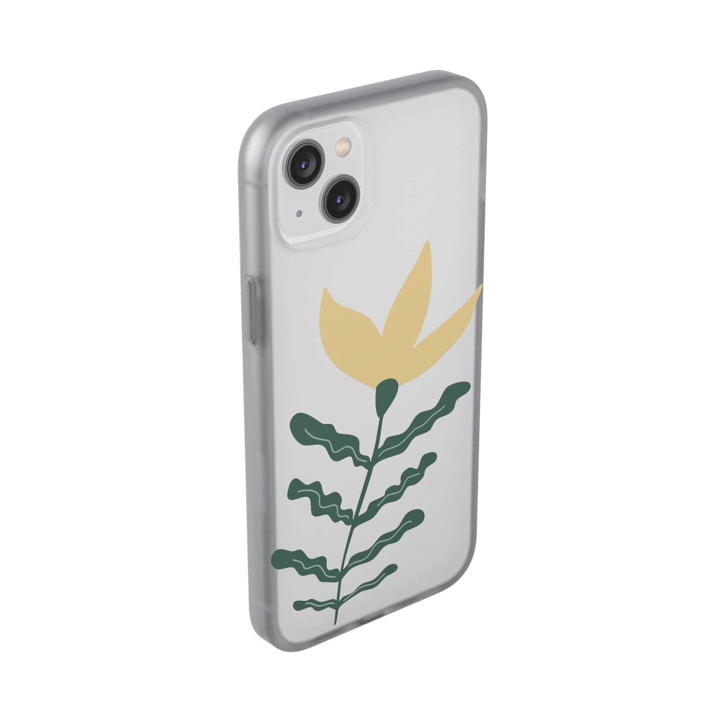 Stylish Floral Flexi Cases, Phone Accessories, Gift Idea, Protective Case, Trendy Phone Cover, Spring Vibes