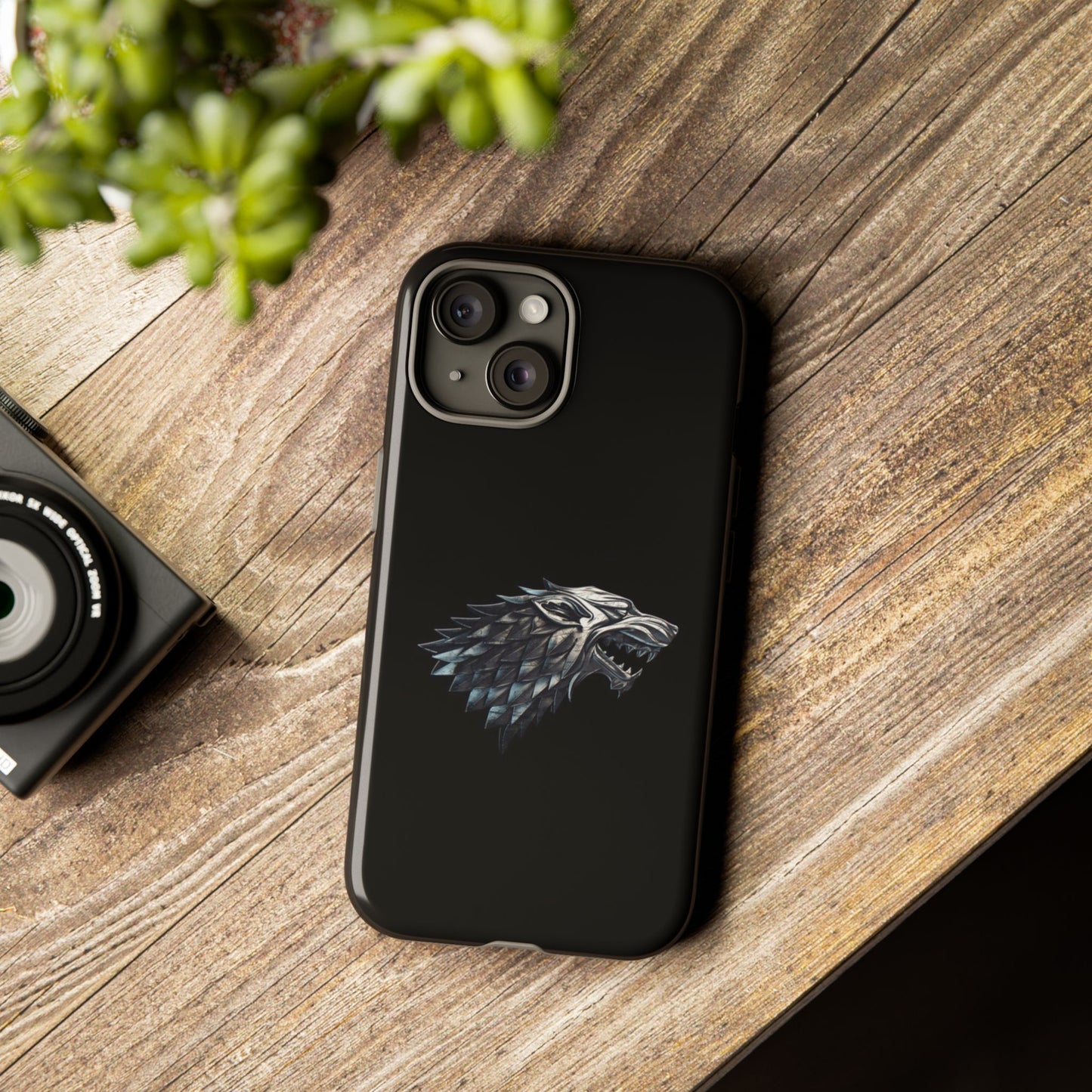 Game of Thrones Wolf Phone Case, Durable iPhone Cover, Tough Cases for Fans, Gift for Geeks, Cool Accessories, Custom Phone Cases
