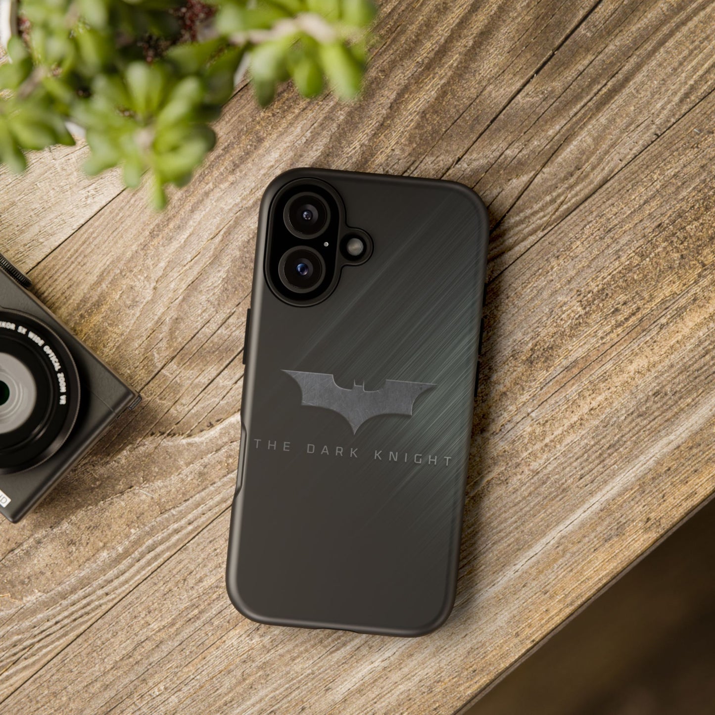 Dark Knight Phone Case, Tough Phone Cover, Superhero Gift, Batman Merchandise, Geeky Accessories, Unique Phone Case