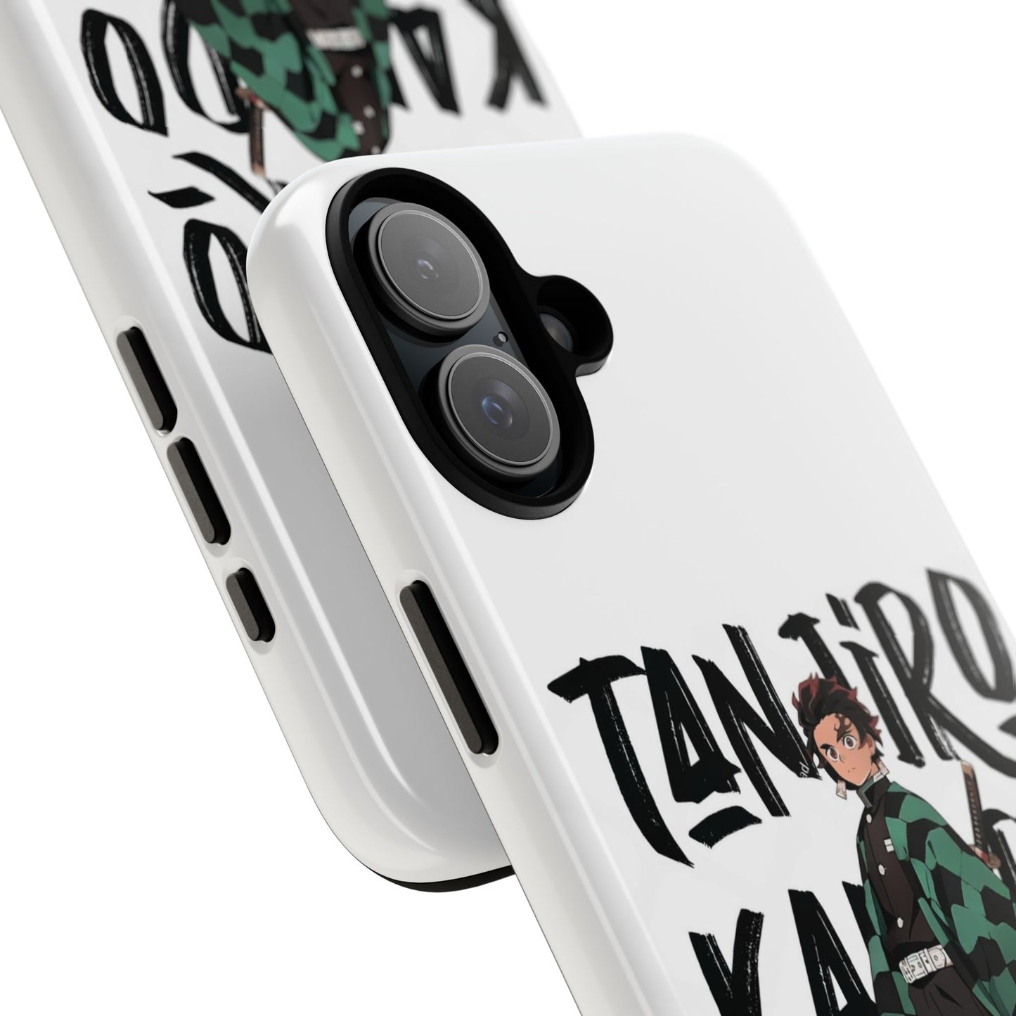 Demon Slayer Phone Case featuring Tanjiro Kamado | Tough Cases, Anime Phone Cover, Unique Gift for Fans, Mobile Accessory, Geeky Merchandise