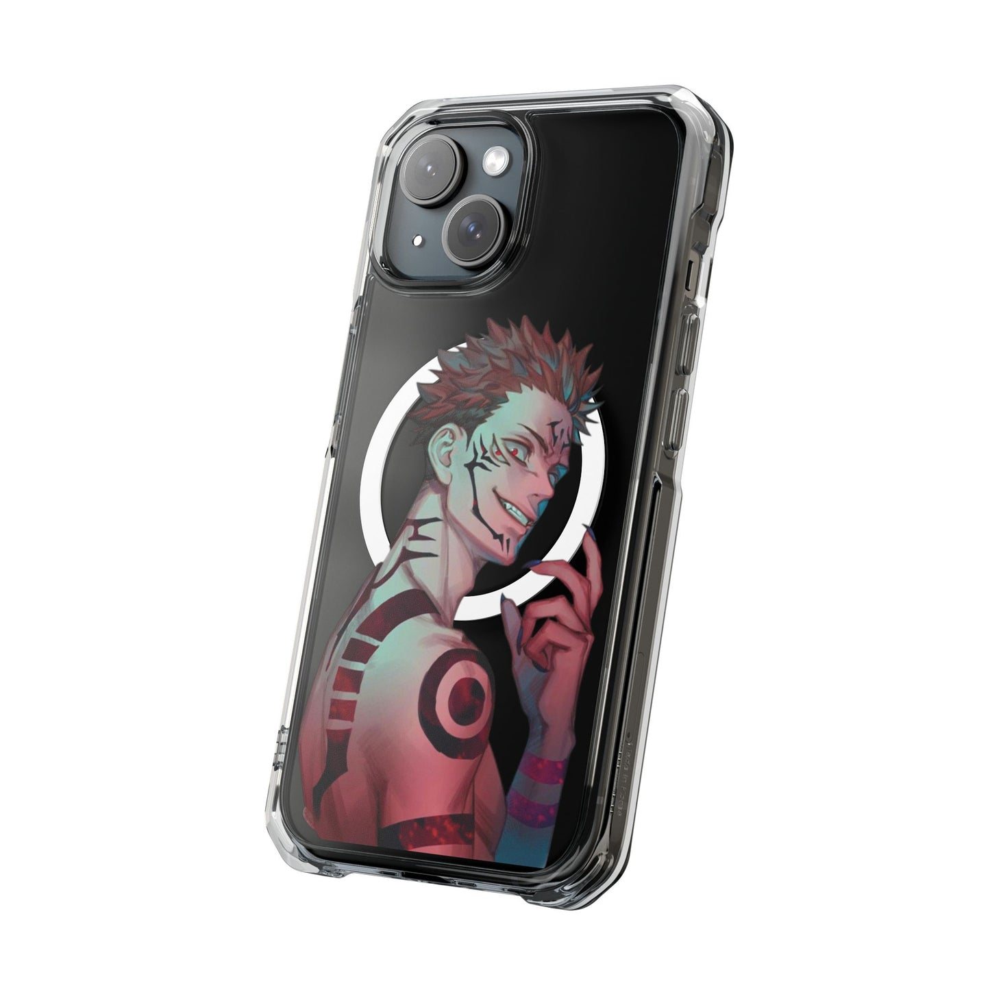 Vibrant Character Phone Case - A Unique Magnetic Clear Impact Case for Anime Lovers, Lightweight Protection, Gift for Friends, Stylish [...]