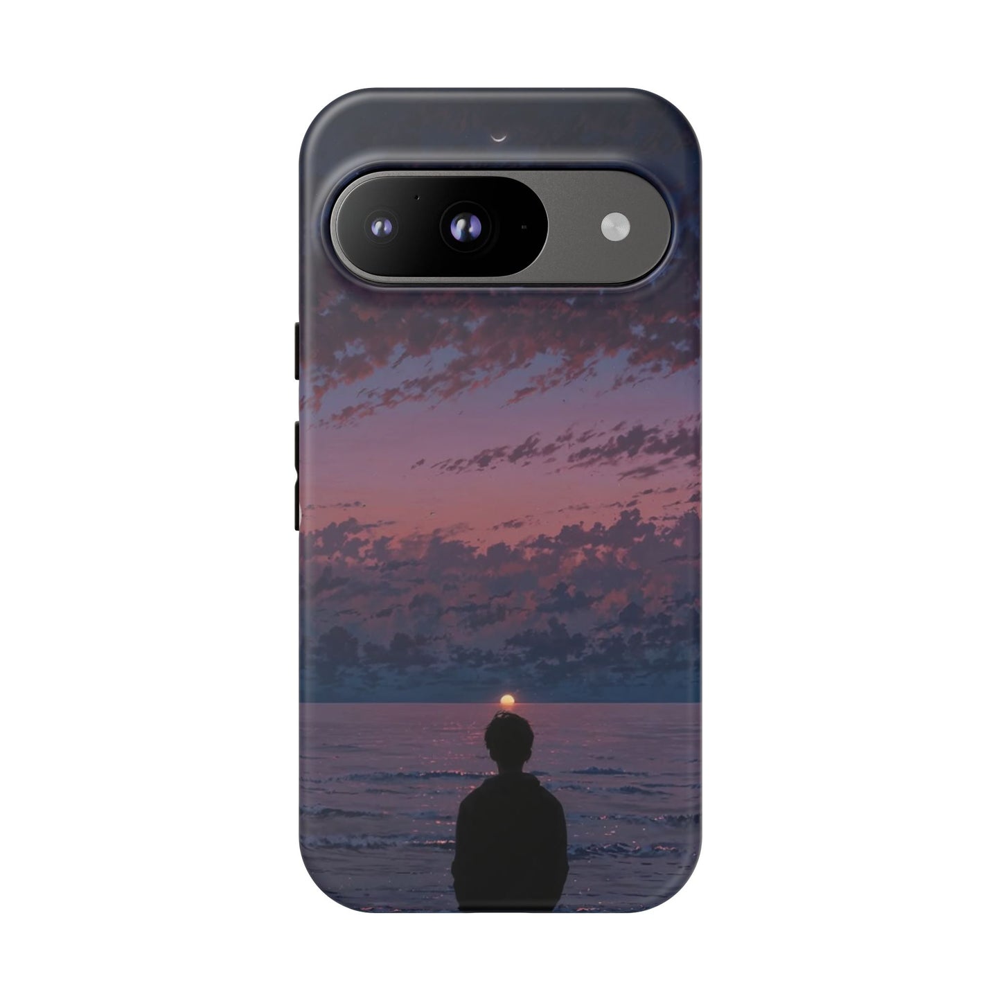 Sunset Ocean Phone Case, Tough Cases, Unique Cell Phone Cover, Artistic Phone Accessories, Gift for Her, Nature Inspired Case