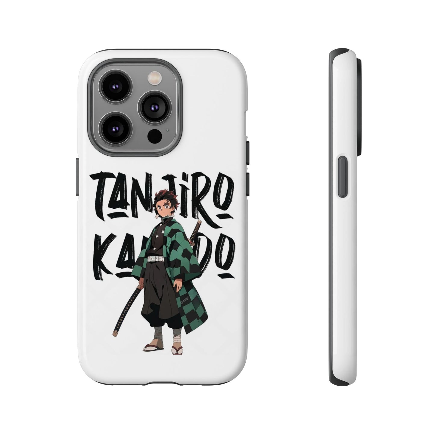 Demon Slayer Phone Case featuring Tanjiro Kamado | Tough Cases, Anime Phone Cover, Unique Gift for Fans, Mobile Accessory, Geeky Merchandise