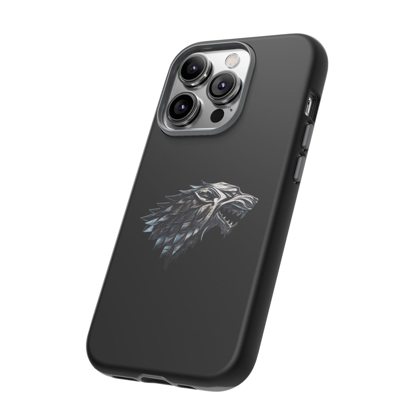 Game of Thrones Wolf Phone Case, Durable iPhone Cover, Tough Cases for Fans, Gift for Geeks, Cool Accessories, Custom Phone Cases