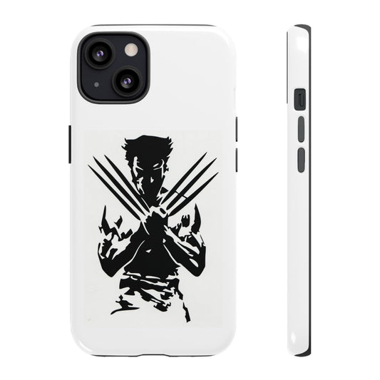 Tough Cases - Edgy Phone Case, Unique Phone Cover, Wolverine Art, Gift for Him, Cool Accessory, Geeky Style