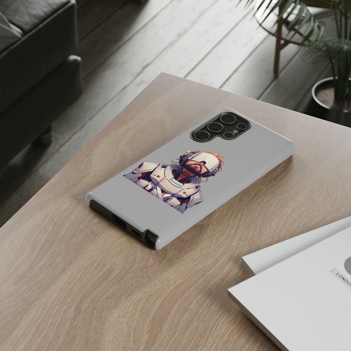 Futuristic Phone Case, Cool Tech Accessory for Gamers, Unique Gift for Tech Lovers, Functional Design, Stylish Protection