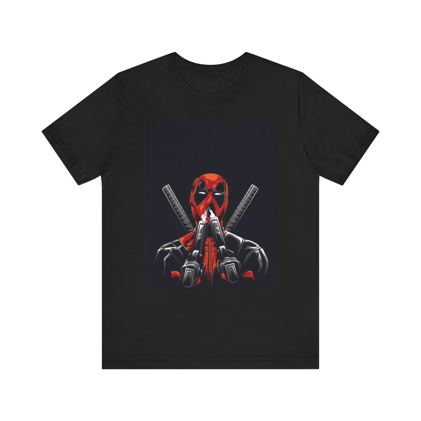 Deadpool Graphic Tee for Marvel Fans, Cool Casual Shirt, Birthday Gift, Superhero Tee, Unisex Jersey Short Sleeve