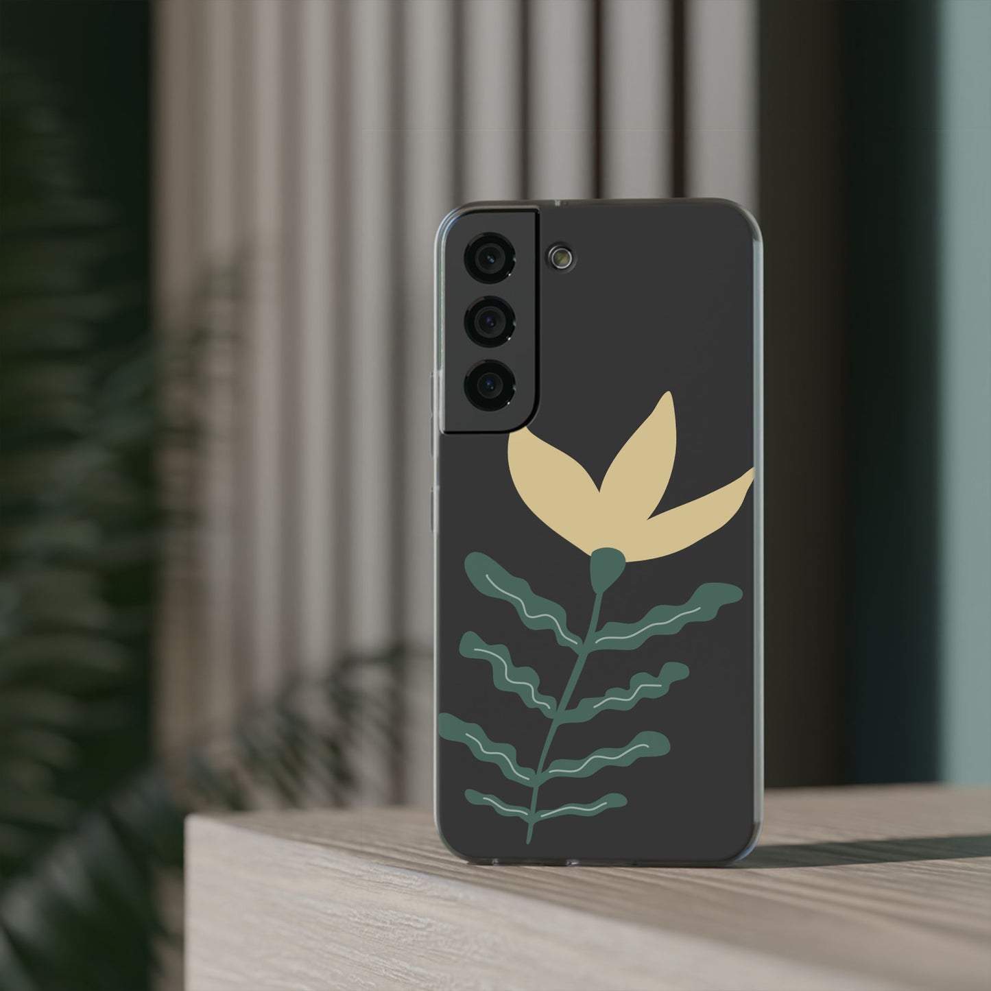 Stylish Floral Flexi Cases, Phone Accessories, Gift Idea, Protective Case, Trendy Phone Cover, Spring Vibes