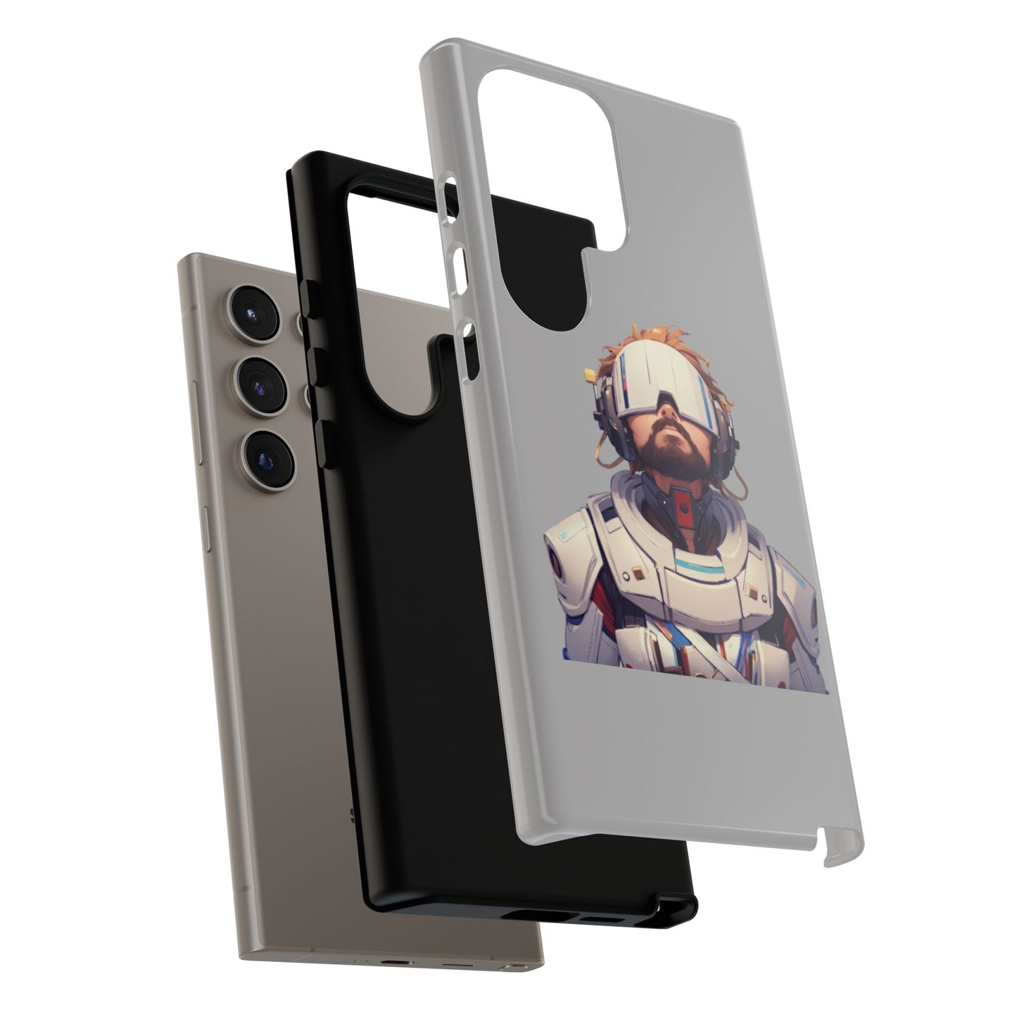 Futuristic Phone Case, Cool Tech Accessory for Gamers, Unique Gift for Tech Lovers, Functional Design, Stylish Protection