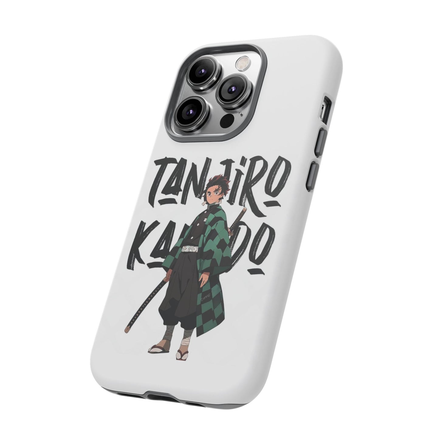 Demon Slayer Phone Case featuring Tanjiro Kamado | Tough Cases, Anime Phone Cover, Unique Gift for Fans, Mobile Accessory, Geeky Merchandise