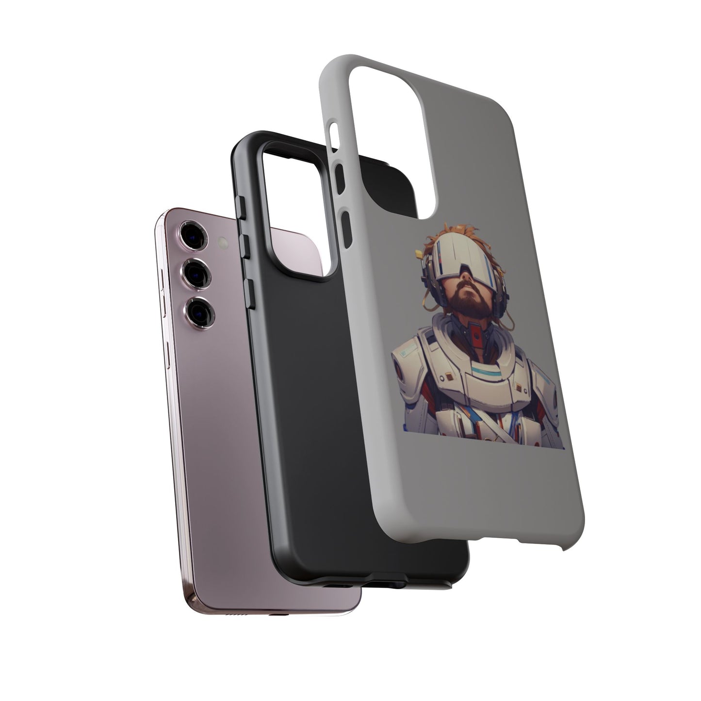Futuristic Phone Case, Cool Tech Accessory for Gamers, Unique Gift for Tech Lovers, Functional Design, Stylish Protection