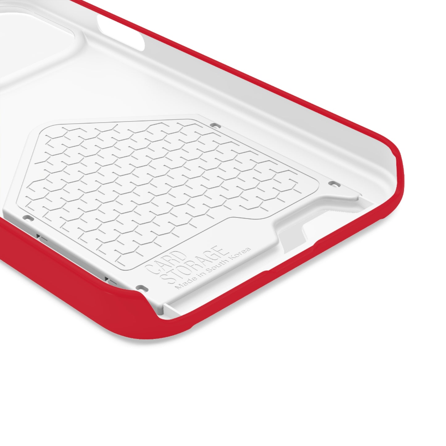 Red Star Phone Case with Card Holder, Gift for Flag Lovers, Stylish Accessory for Everyday Use, Perfect for Travel, Birthday Gift