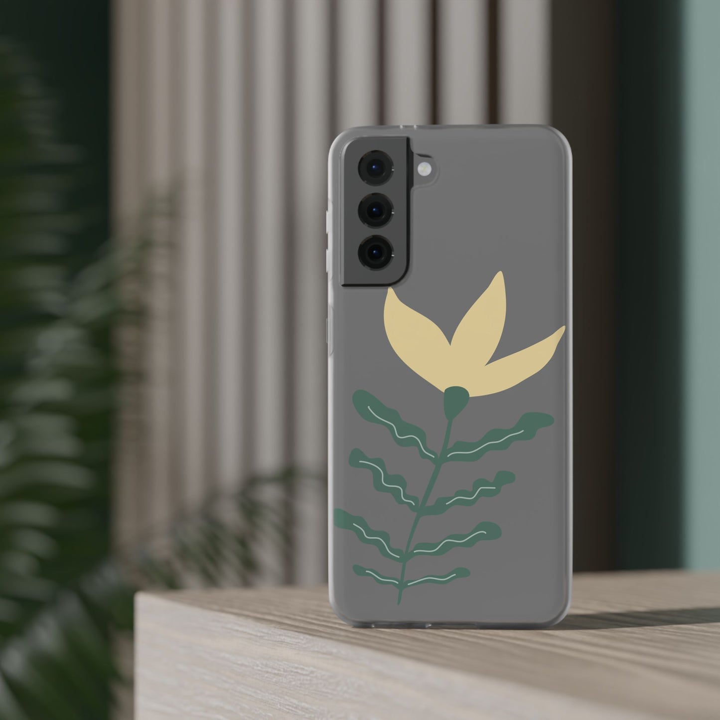 Stylish Floral Flexi Cases, Phone Accessories, Gift Idea, Protective Case, Trendy Phone Cover, Spring Vibes