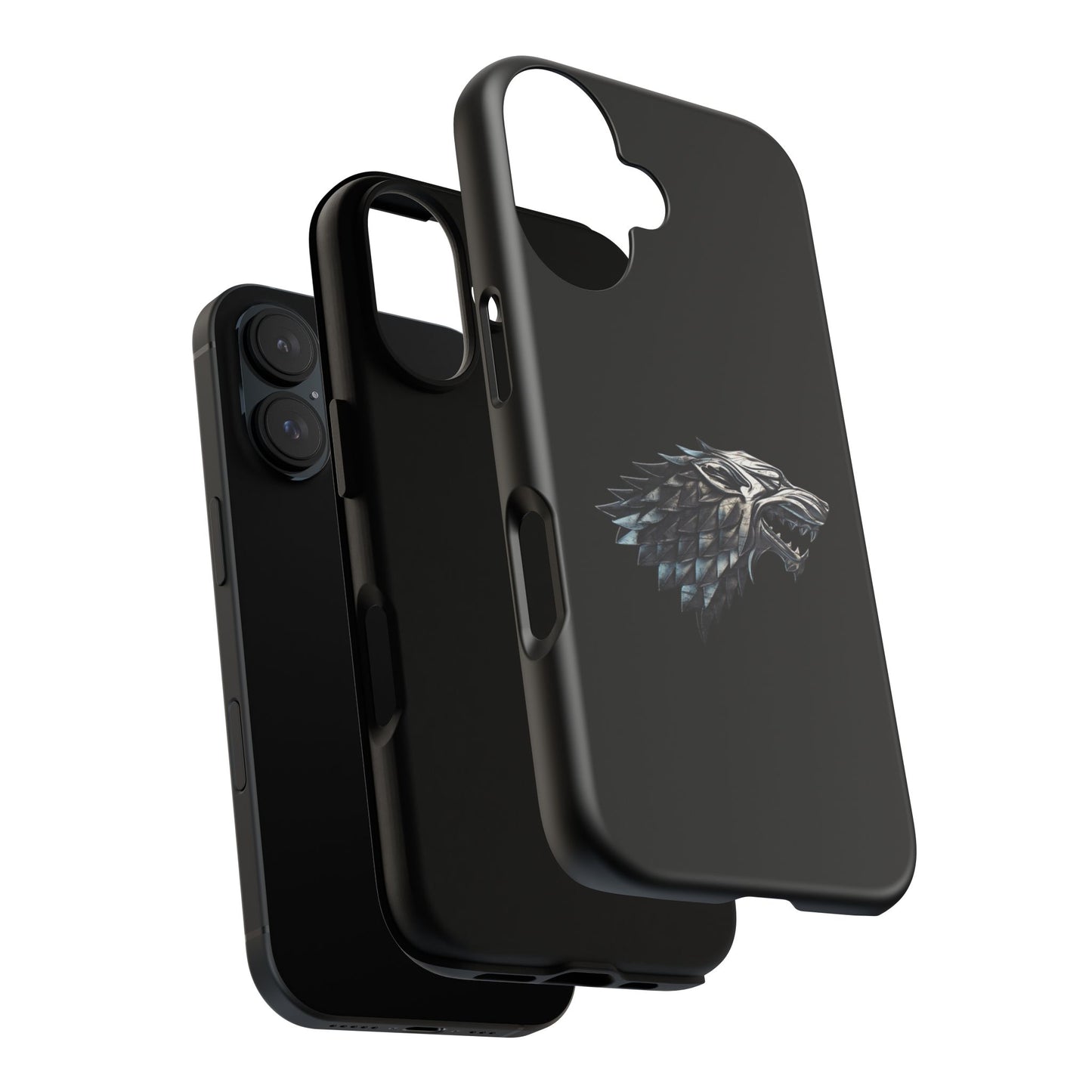 Game of Thrones Wolf Phone Case, Durable iPhone Cover, Tough Cases for Fans, Gift for Geeks, Cool Accessories, Custom Phone Cases