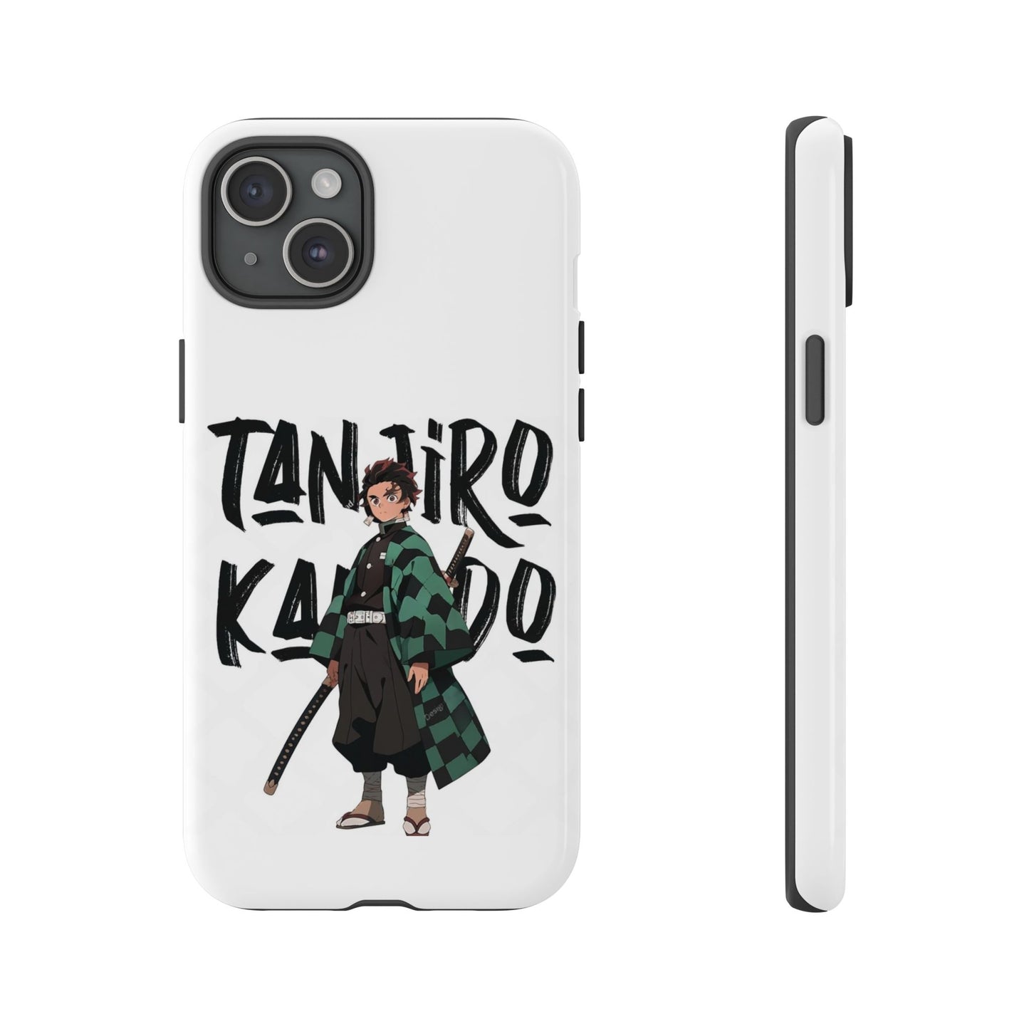 Demon Slayer Phone Case featuring Tanjiro Kamado | Tough Cases, Anime Phone Cover, Unique Gift for Fans, Mobile Accessory, Geeky Merchandise