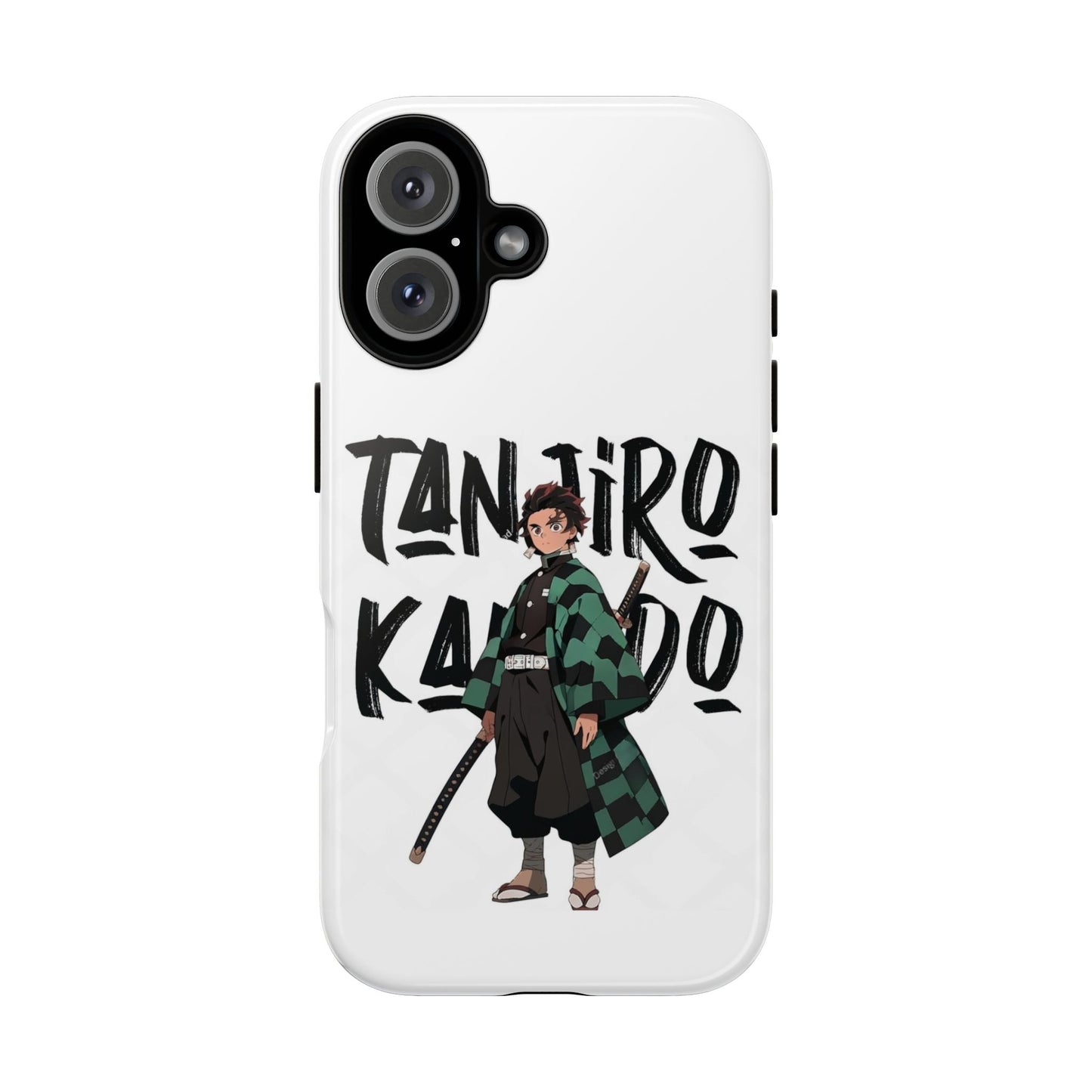 Demon Slayer Phone Case featuring Tanjiro Kamado | Tough Cases, Anime Phone Cover, Unique Gift for Fans, Mobile Accessory, Geeky Merchandise