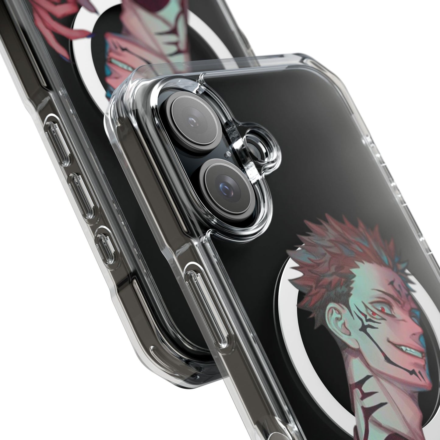 Vibrant Character Phone Case - A Unique Magnetic Clear Impact Case for Anime Lovers, Lightweight Protection, Gift for Friends, Stylish [...]