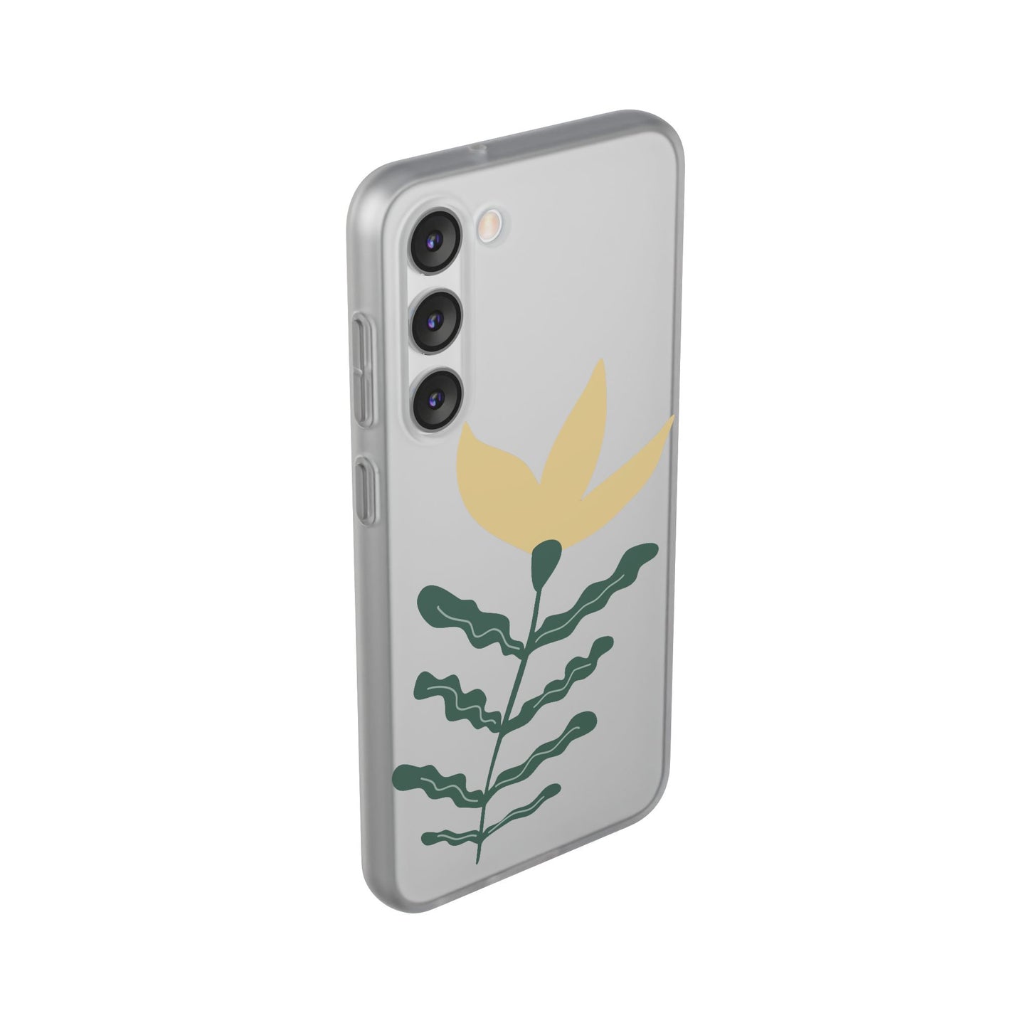 Stylish Floral Flexi Cases, Phone Accessories, Gift Idea, Protective Case, Trendy Phone Cover, Spring Vibes