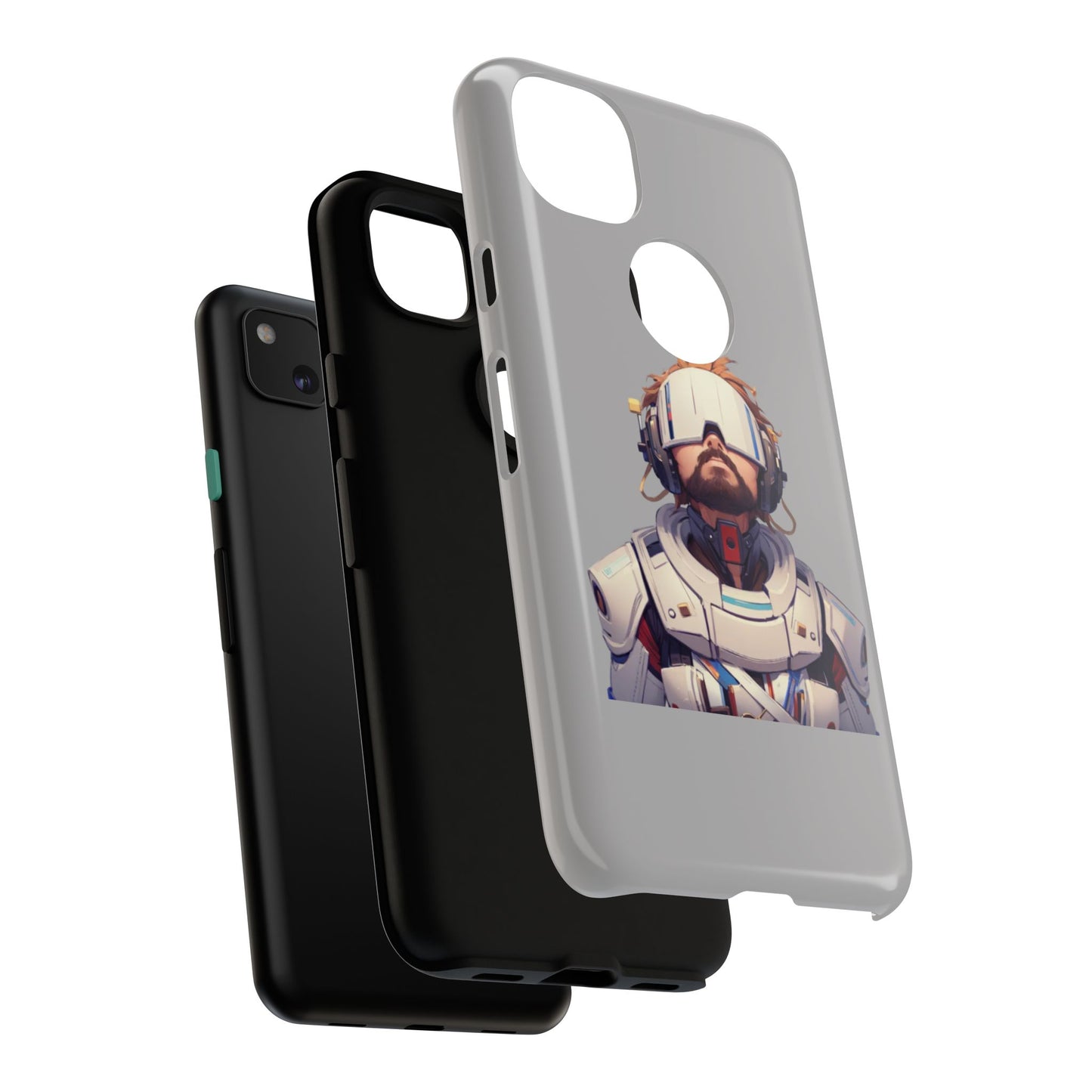 Futuristic Phone Case, Cool Tech Accessory for Gamers, Unique Gift for Tech Lovers, Functional Design, Stylish Protection