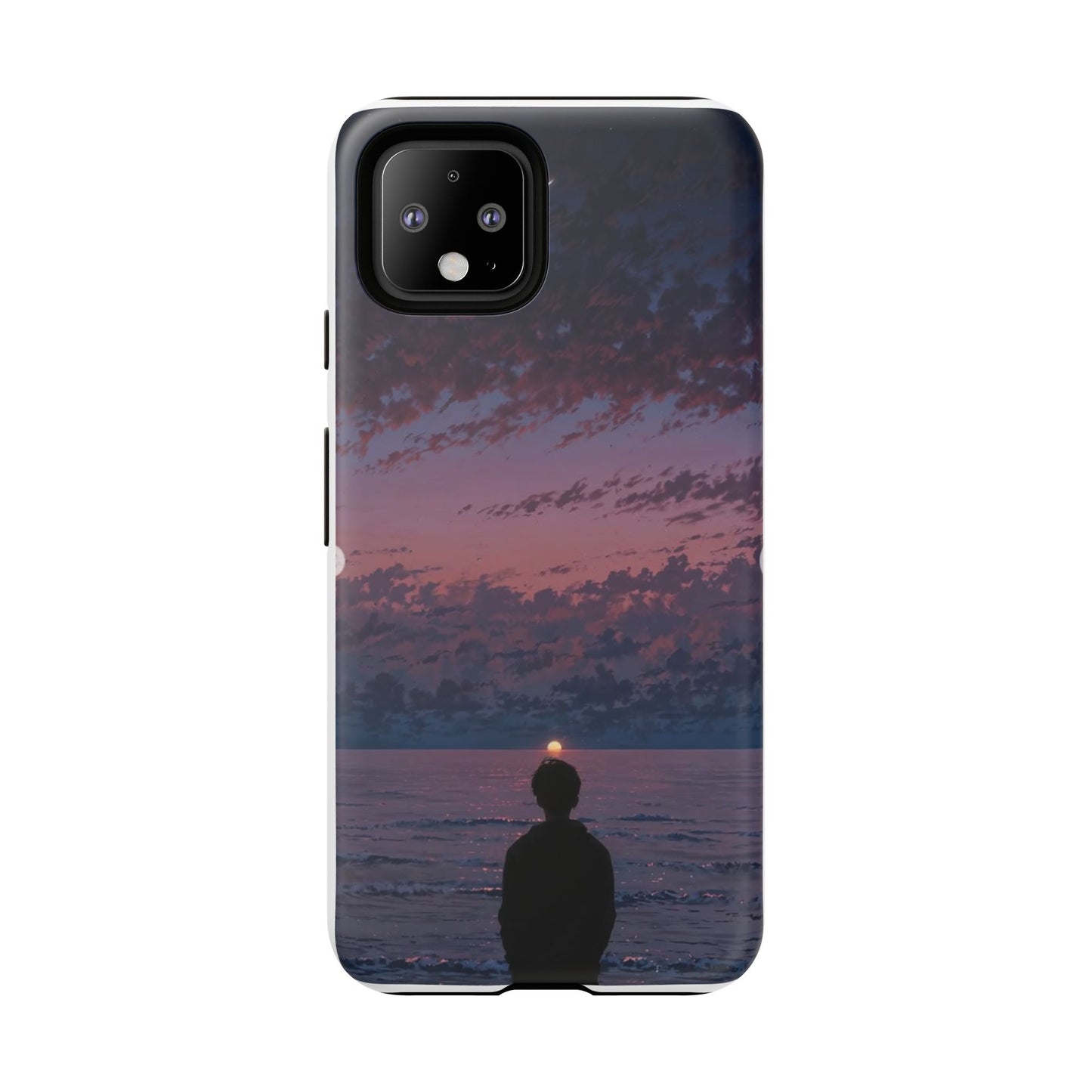 Sunset Ocean Phone Case, Tough Cases, Unique Cell Phone Cover, Artistic Phone Accessories, Gift for Her, Nature Inspired Case