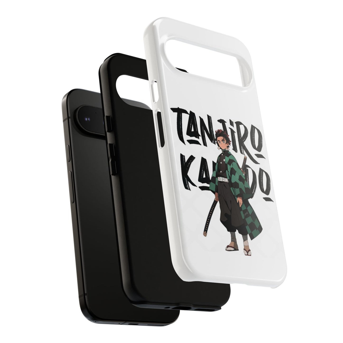 Demon Slayer Phone Case featuring Tanjiro Kamado | Tough Cases, Anime Phone Cover, Unique Gift for Fans, Mobile Accessory, Geeky Merchandise