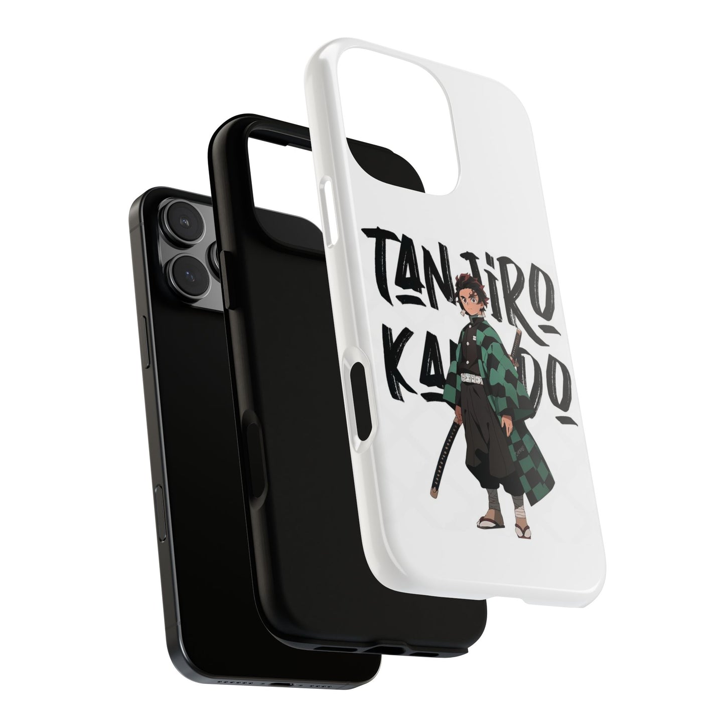 Demon Slayer Phone Case featuring Tanjiro Kamado | Tough Cases, Anime Phone Cover, Unique Gift for Fans, Mobile Accessory, Geeky Merchandise