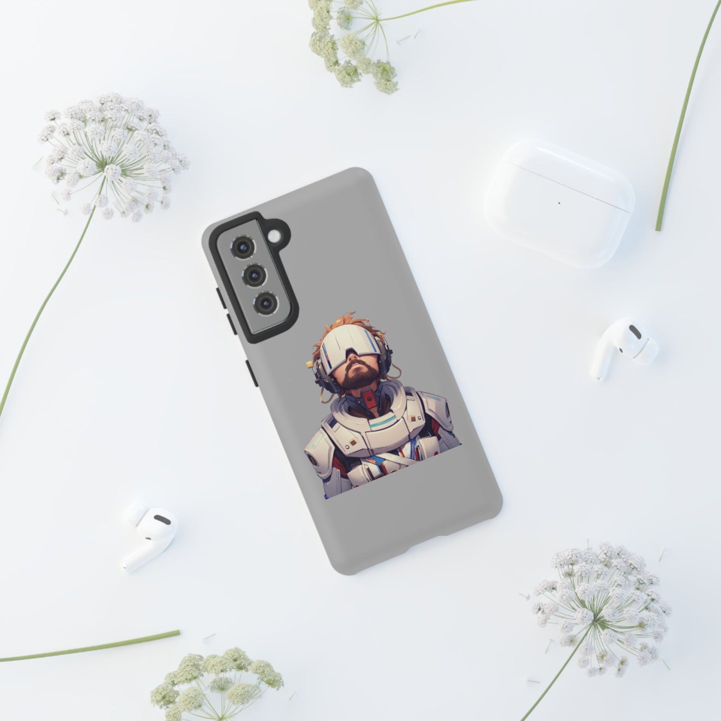 Futuristic Phone Case, Cool Tech Accessory for Gamers, Unique Gift for Tech Lovers, Functional Design, Stylish Protection