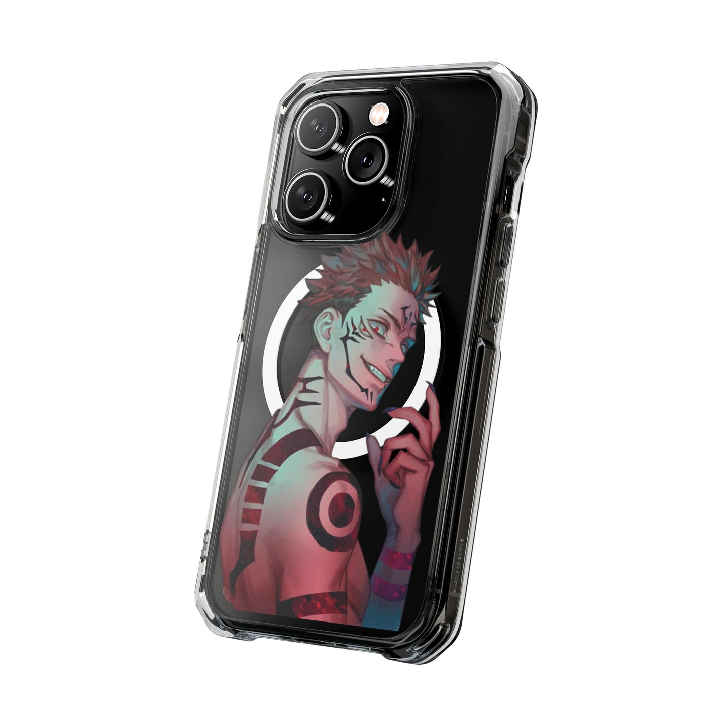 Vibrant Character Phone Case - A Unique Magnetic Clear Impact Case for Anime Lovers, Lightweight Protection, Gift for Friends, Stylish [...]