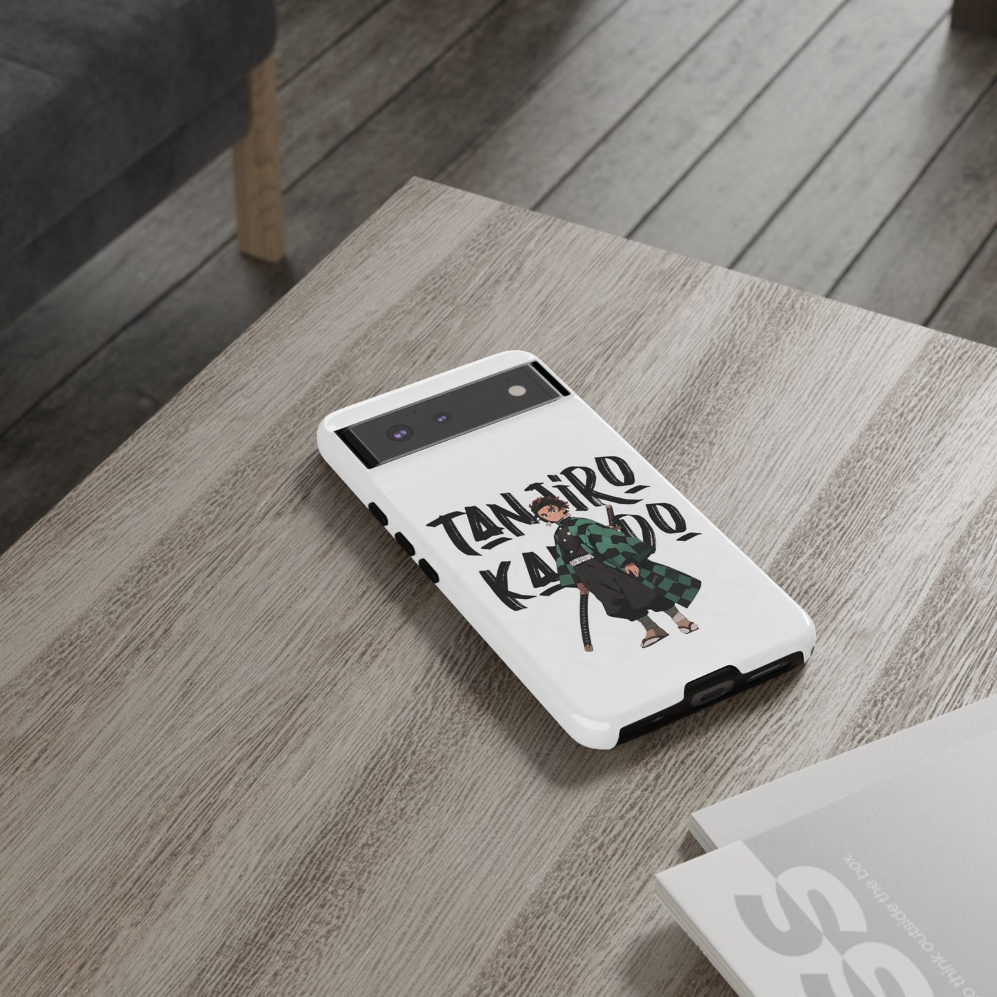 Demon Slayer Phone Case featuring Tanjiro Kamado | Tough Cases, Anime Phone Cover, Unique Gift for Fans, Mobile Accessory, Geeky Merchandise