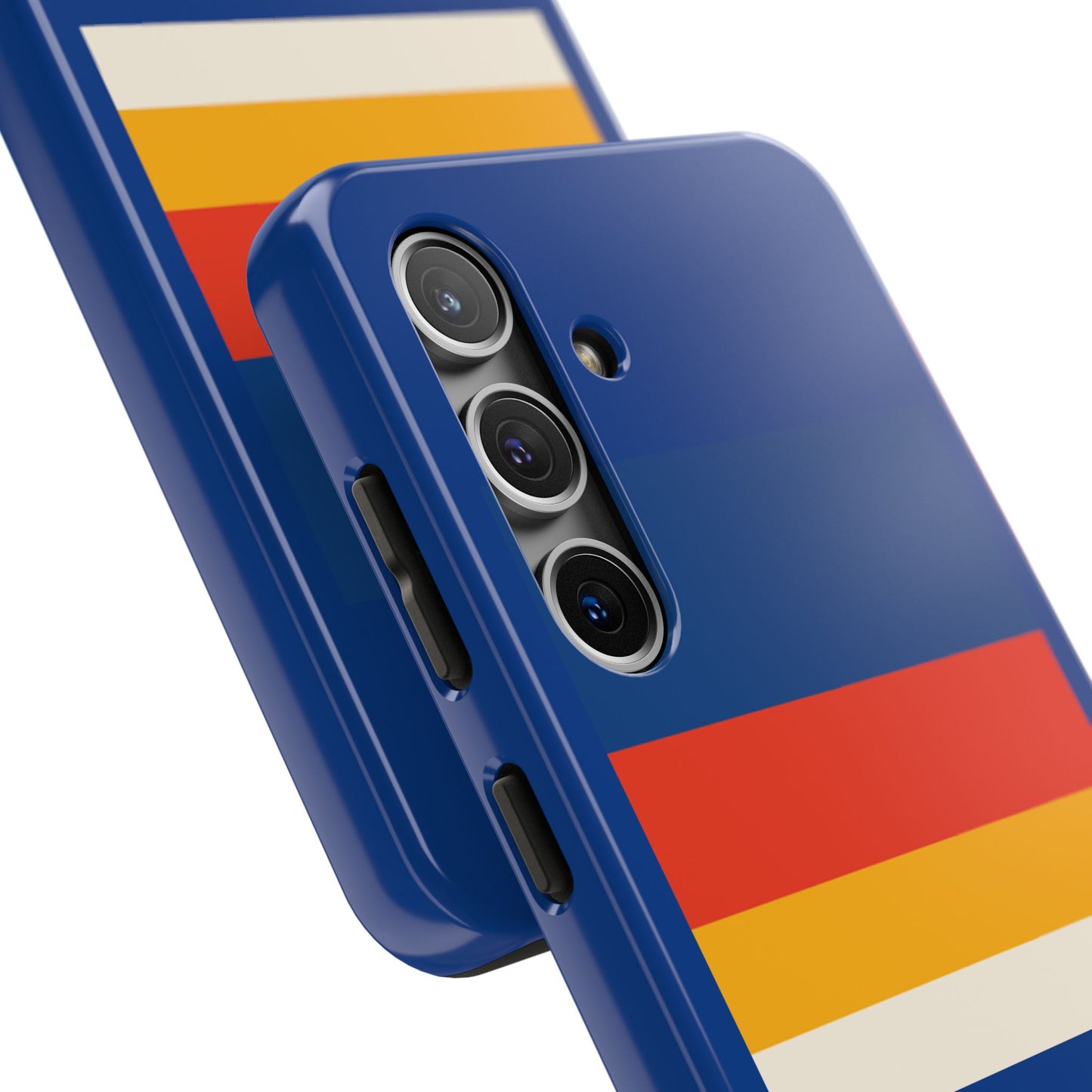 Colorful Tough Phone Cases - Bold Stripes, Durable Protection, Unique Gift for Tech Lovers, Customizable Phone Accessories, Everyday Use