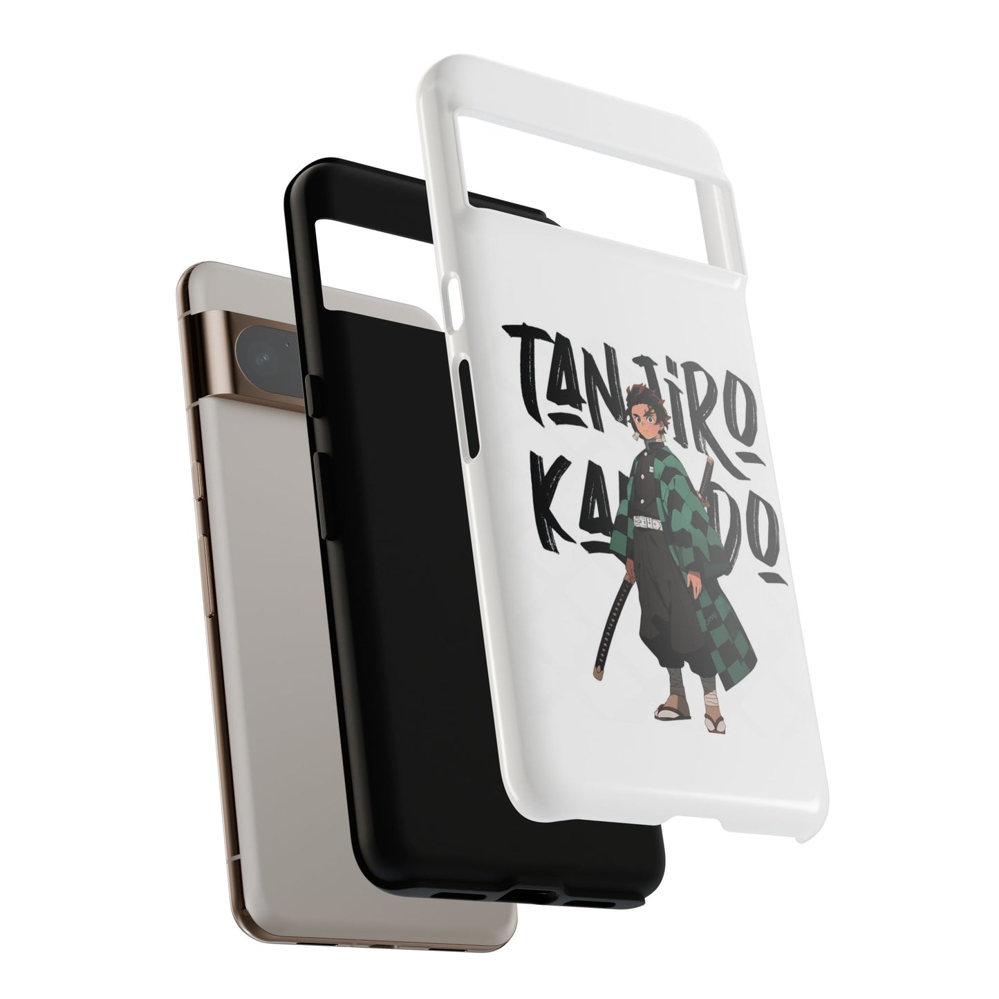 Demon Slayer Phone Case featuring Tanjiro Kamado | Tough Cases, Anime Phone Cover, Unique Gift for Fans, Mobile Accessory, Geeky Merchandise