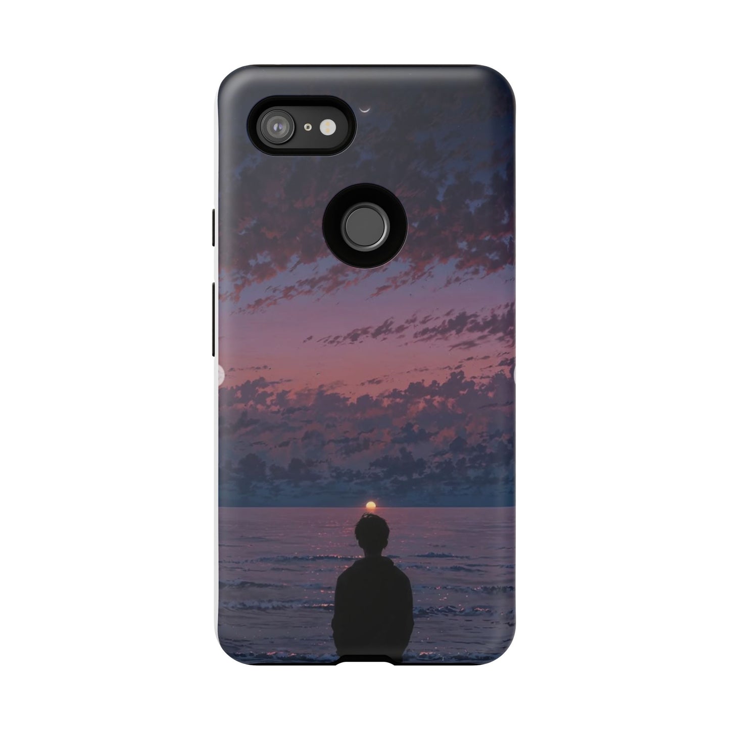 Sunset Ocean Phone Case, Tough Cases, Unique Cell Phone Cover, Artistic Phone Accessories, Gift for Her, Nature Inspired Case