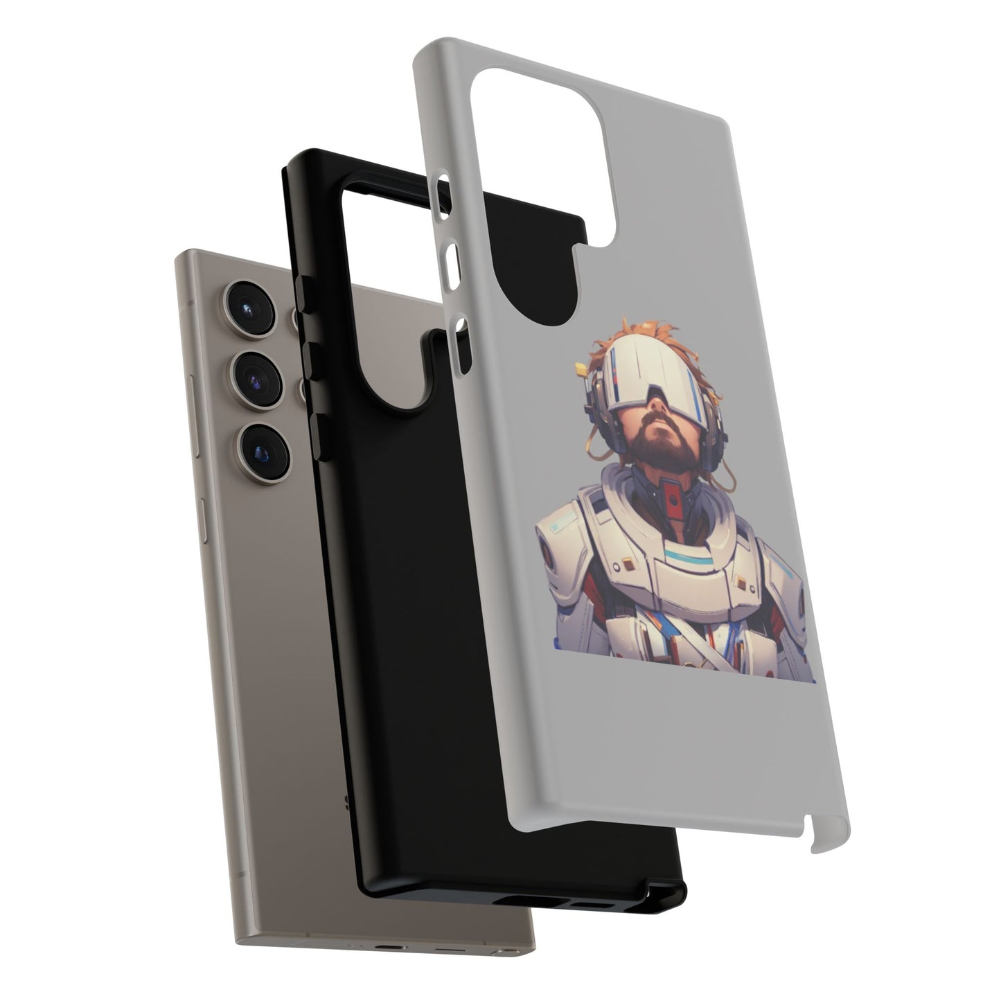 Futuristic Phone Case, Cool Tech Accessory for Gamers, Unique Gift for Tech Lovers, Functional Design, Stylish Protection