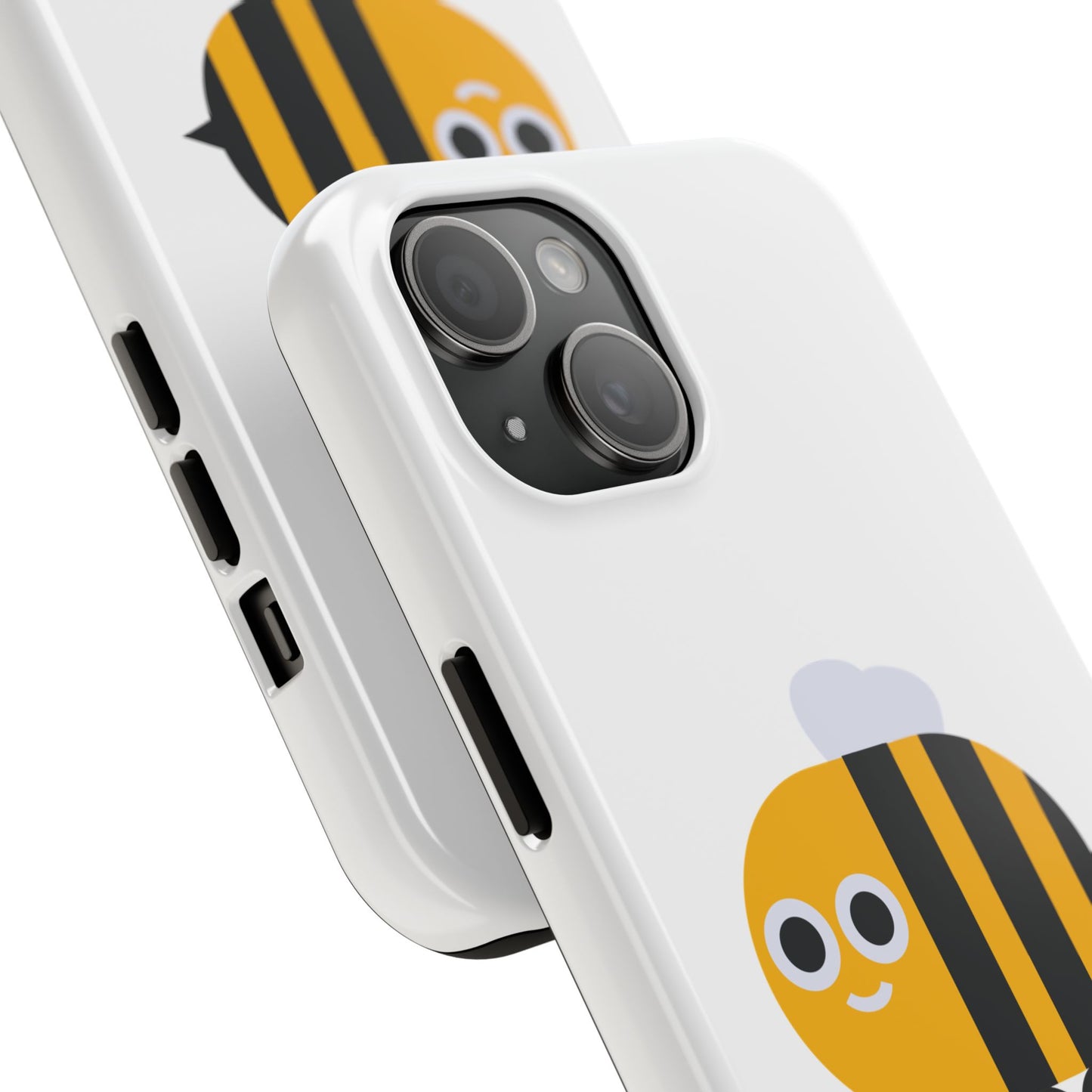 Bee Cool Tough Phone Case, Funny Phone Cover, Bee Lover Gift, Durable Phone Protector, Unique Bee Design
